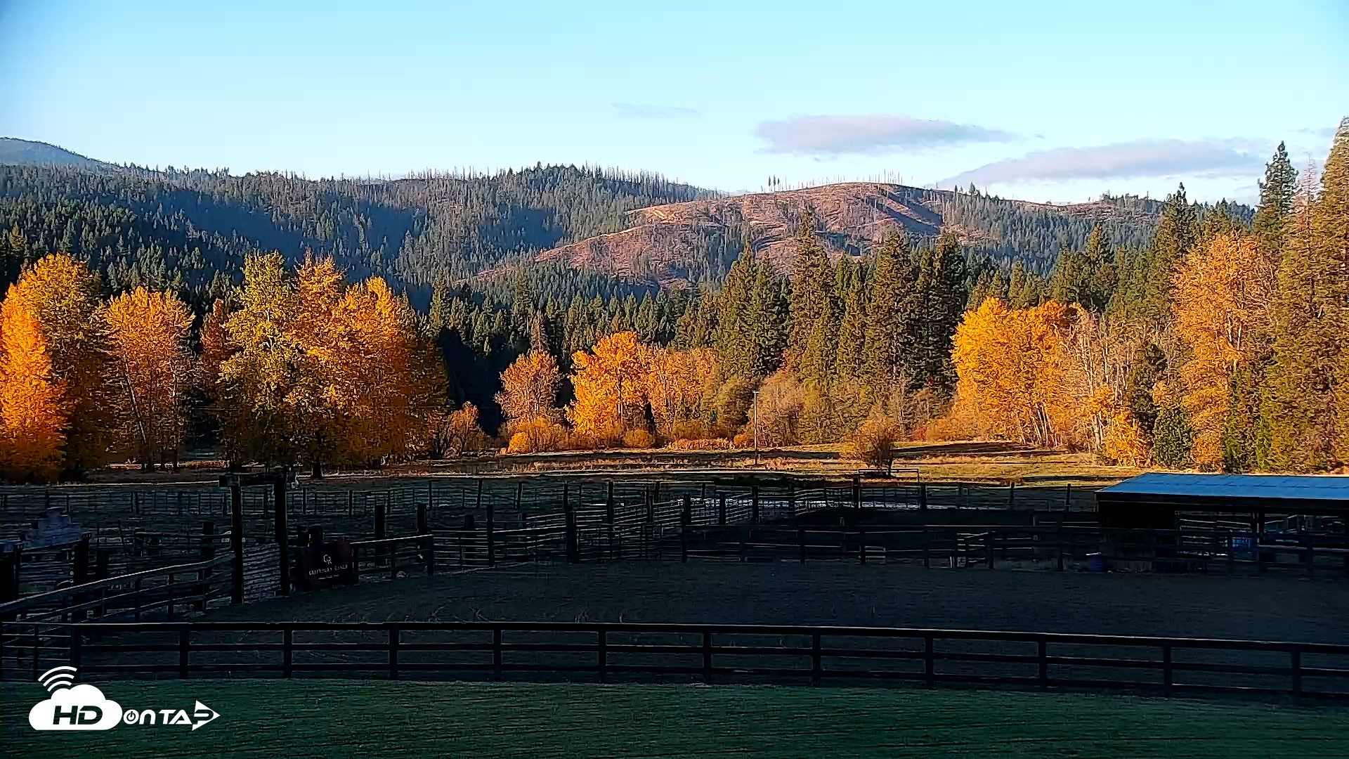 Snapshot of Greenhorn Dude Ranch Live Saloon Cam taken Nov 3, 2025, 7:47am PST