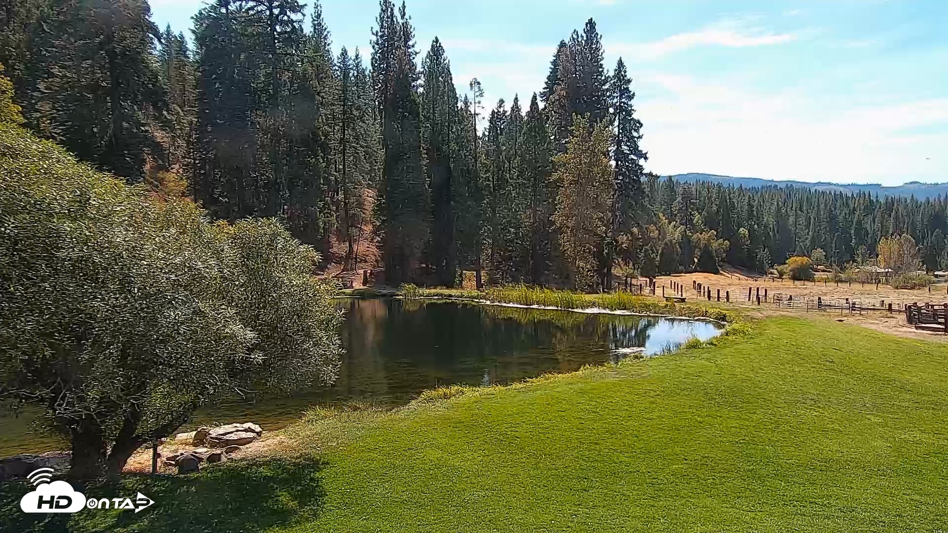 Snapshot of Greenhorn Dude Ranch Live Saloon Cam taken Oct 3, 2026, 1:04pm PDT