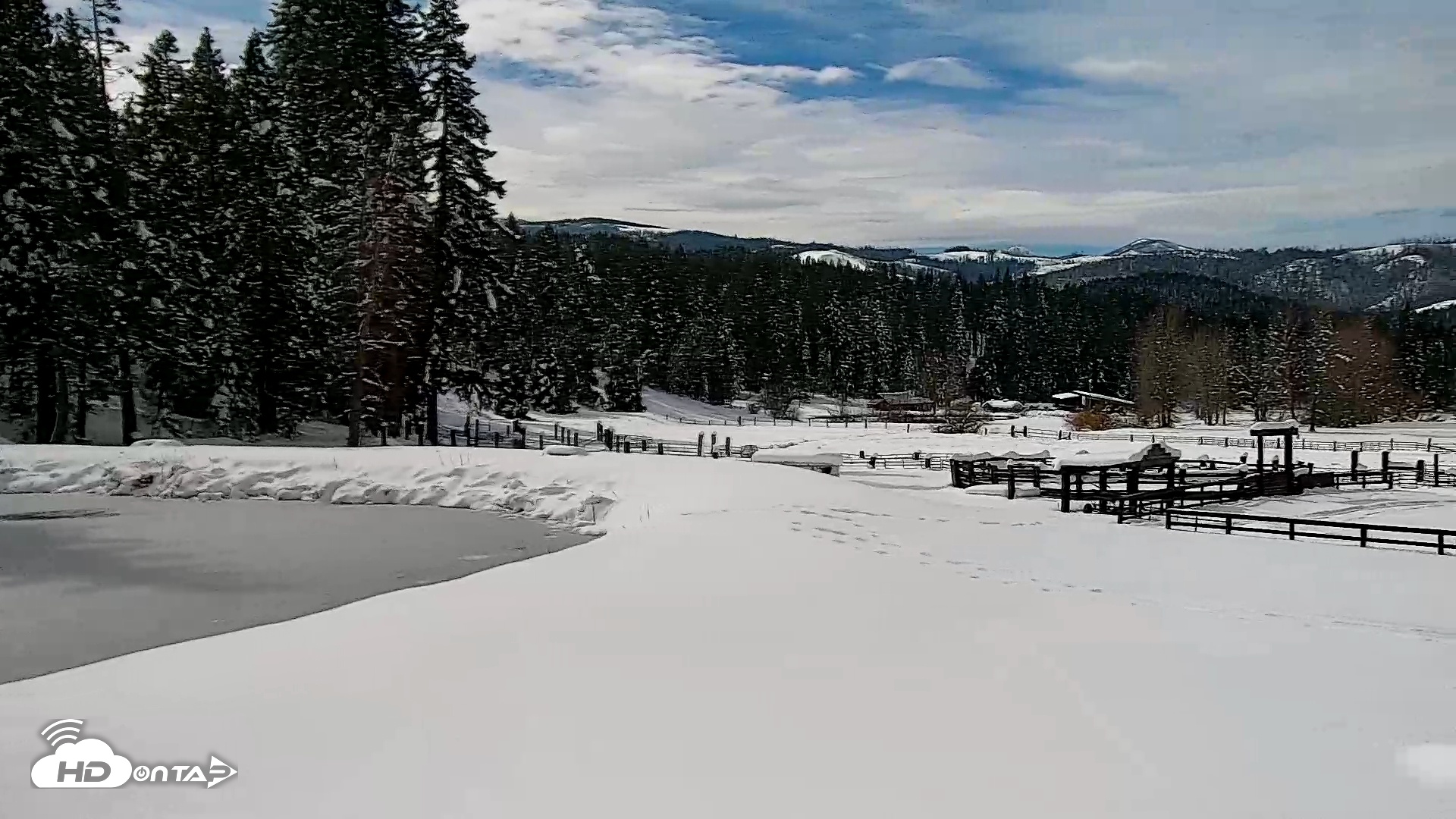 Snapshot of Greenhorn Dude Ranch Live Saloon Cam taken Feb 21, 2026, 11:15am PST