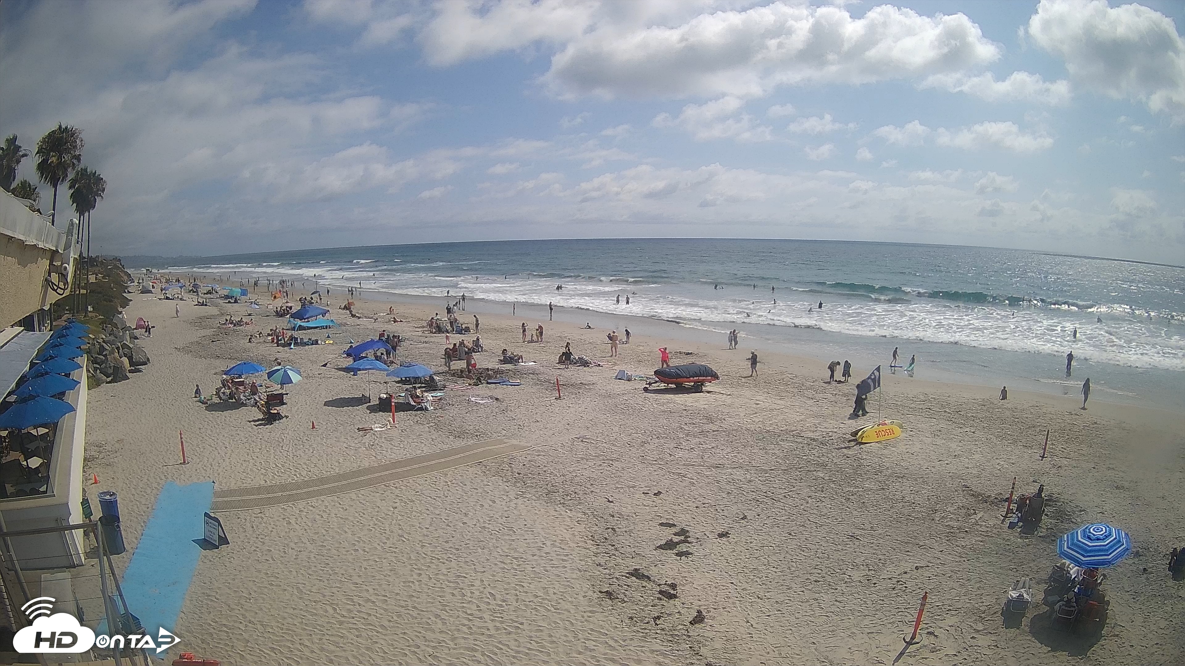 Snapshot of 17th St. Del Mar Beach - 4K SW Live Webcam taken Jun 30, 2026, 3:50pm PDT