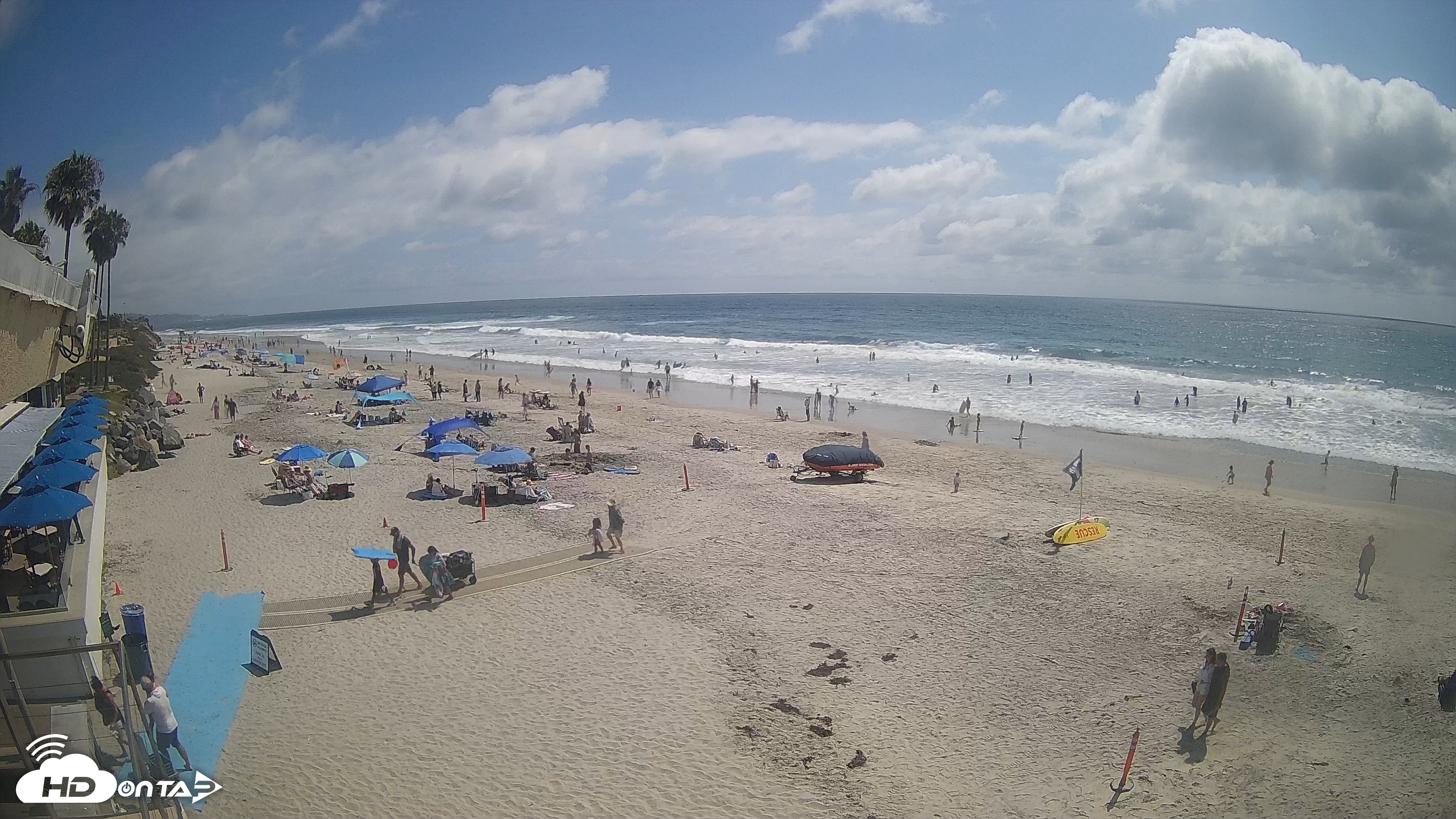 Snapshot of 17th St. Del Mar Beach - 4K SW Live Webcam taken Jun 30, 2026, 3:12pm PDT