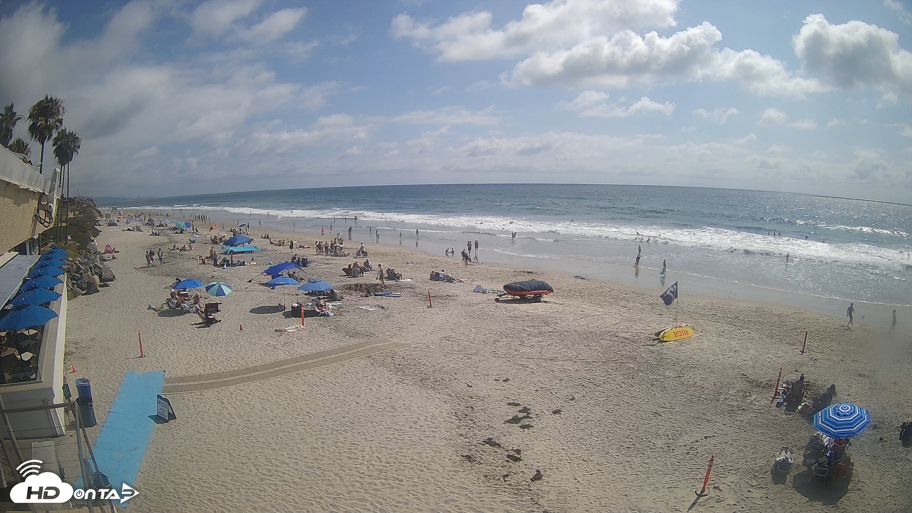 Snapshot of 17th St. Del Mar Beach - 4K SW Live Webcam taken Jun 30, 2026, 3:48pm PDT