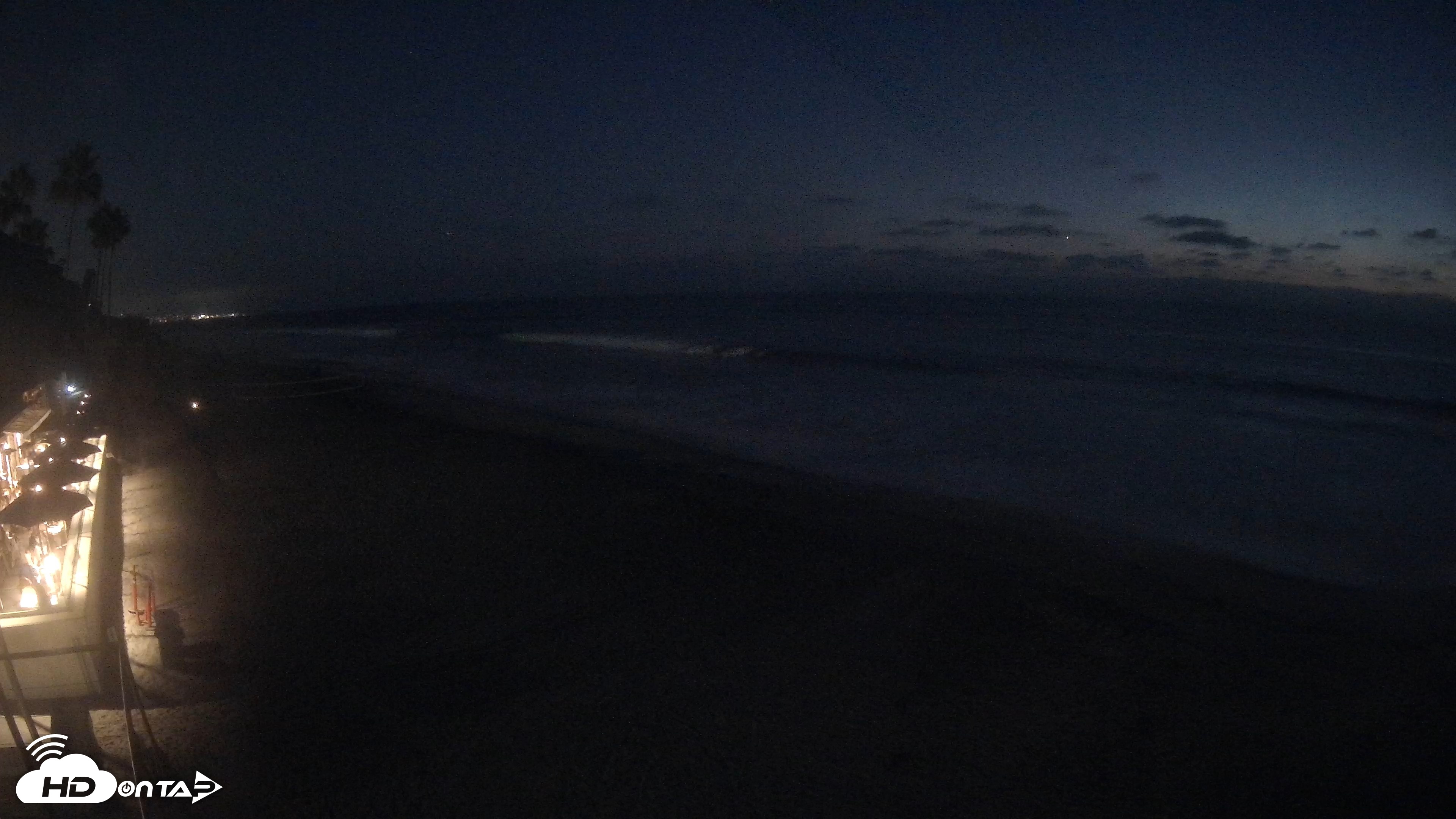 Snapshot of 17th St. Del Mar Beach - 4K SW Live Webcam taken Sep 24, 2026, 7:31pm PDT