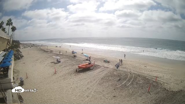 Snapshot of 17th St. Del Mar Beach - 4K SW Live Webcam taken Sep 23, 2026, 2:33pm PDT