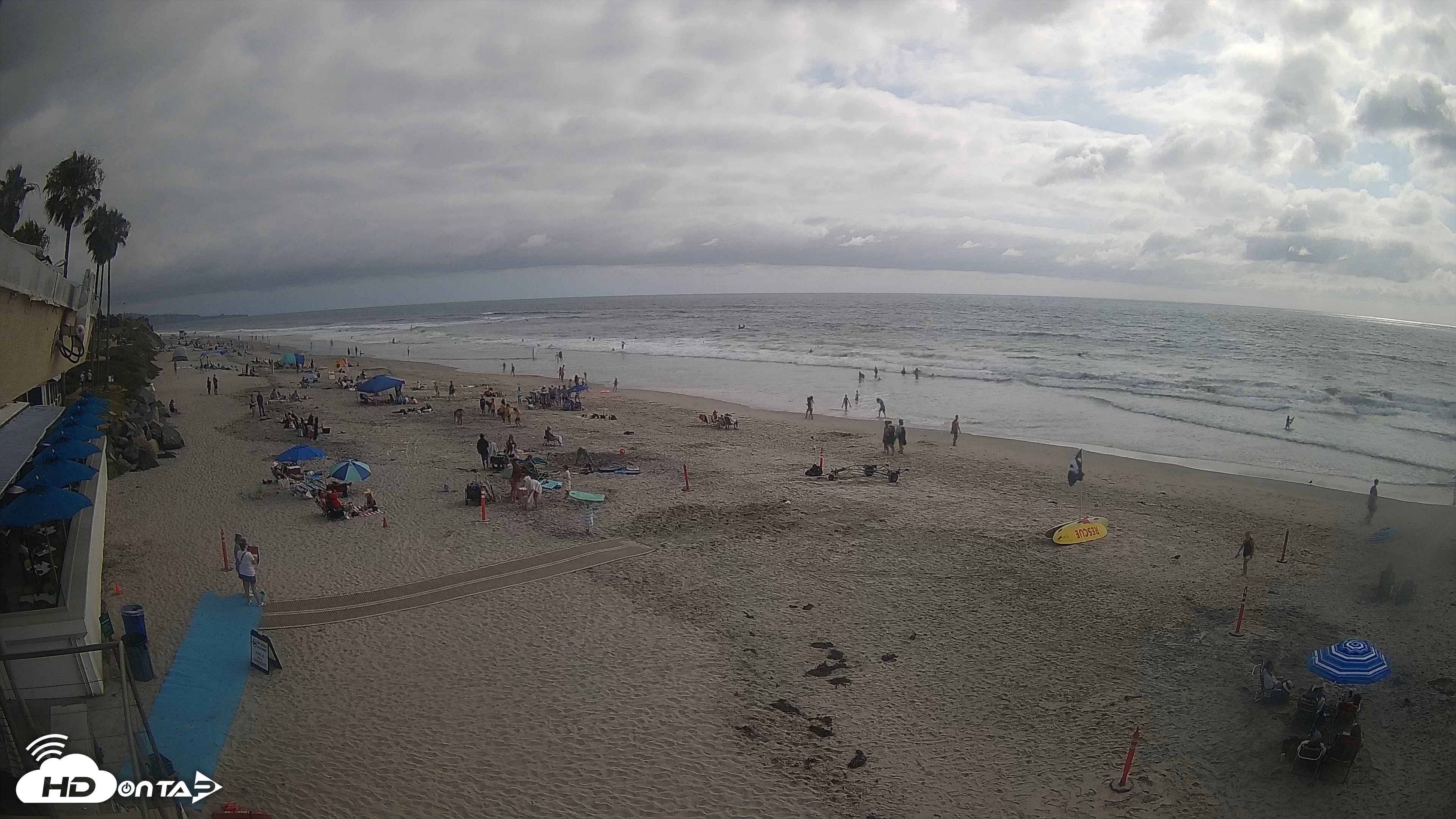 Snapshot of 17th St. Del Mar Beach - 4K SW Live Webcam taken Jun 30, 2026, 4:42pm PDT