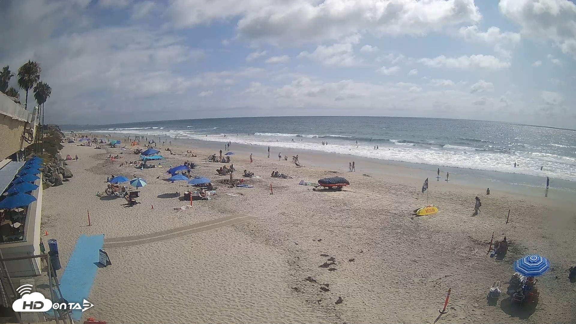 Snapshot of 17th St. Del Mar Beach - 4K SW Live Webcam taken Jun 30, 2026, 4:42pm PDT