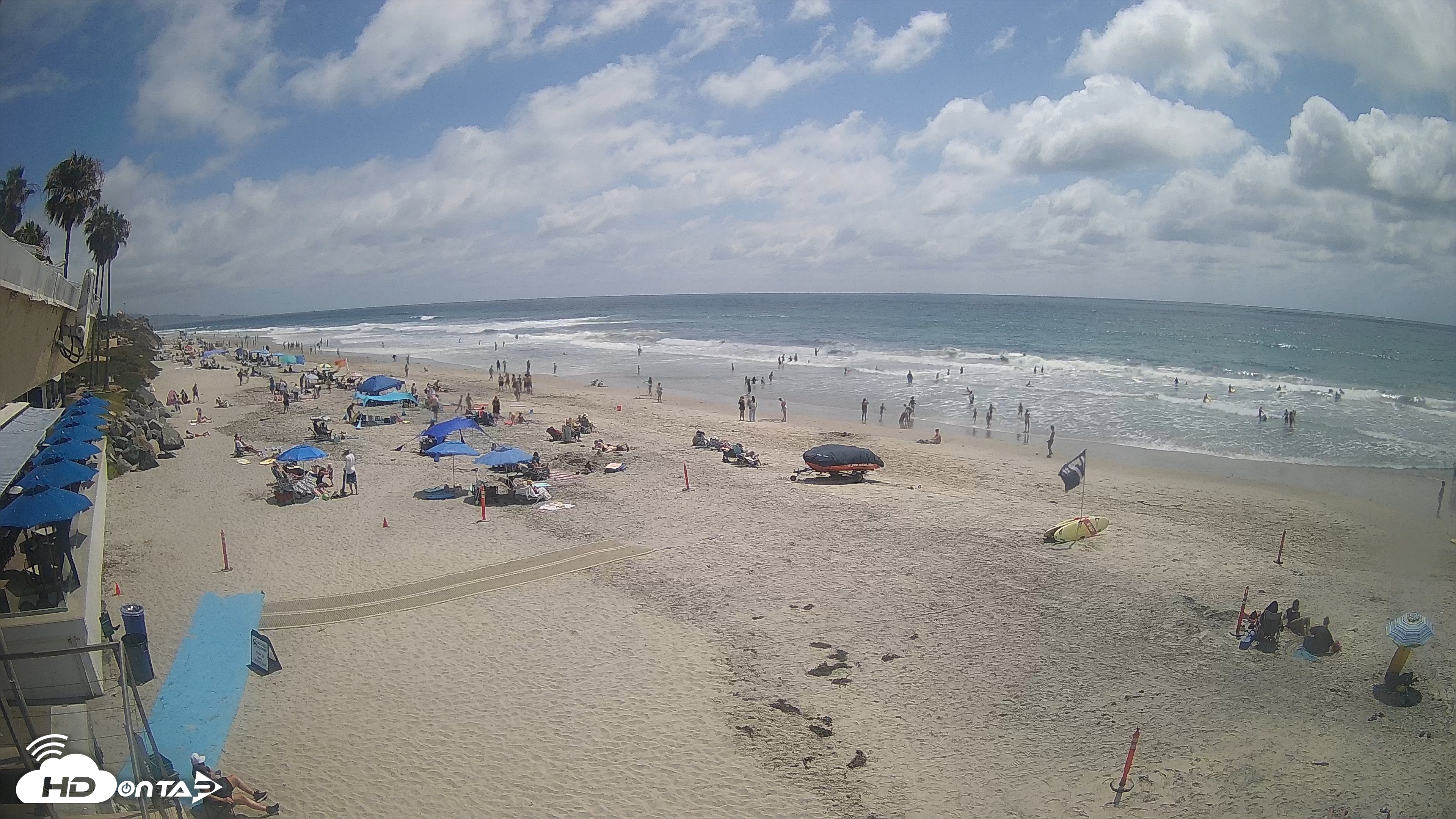 Snapshot of 17th St. Del Mar Beach - 4K SW Live Webcam taken Jun 30, 2026, 2:41pm PDT