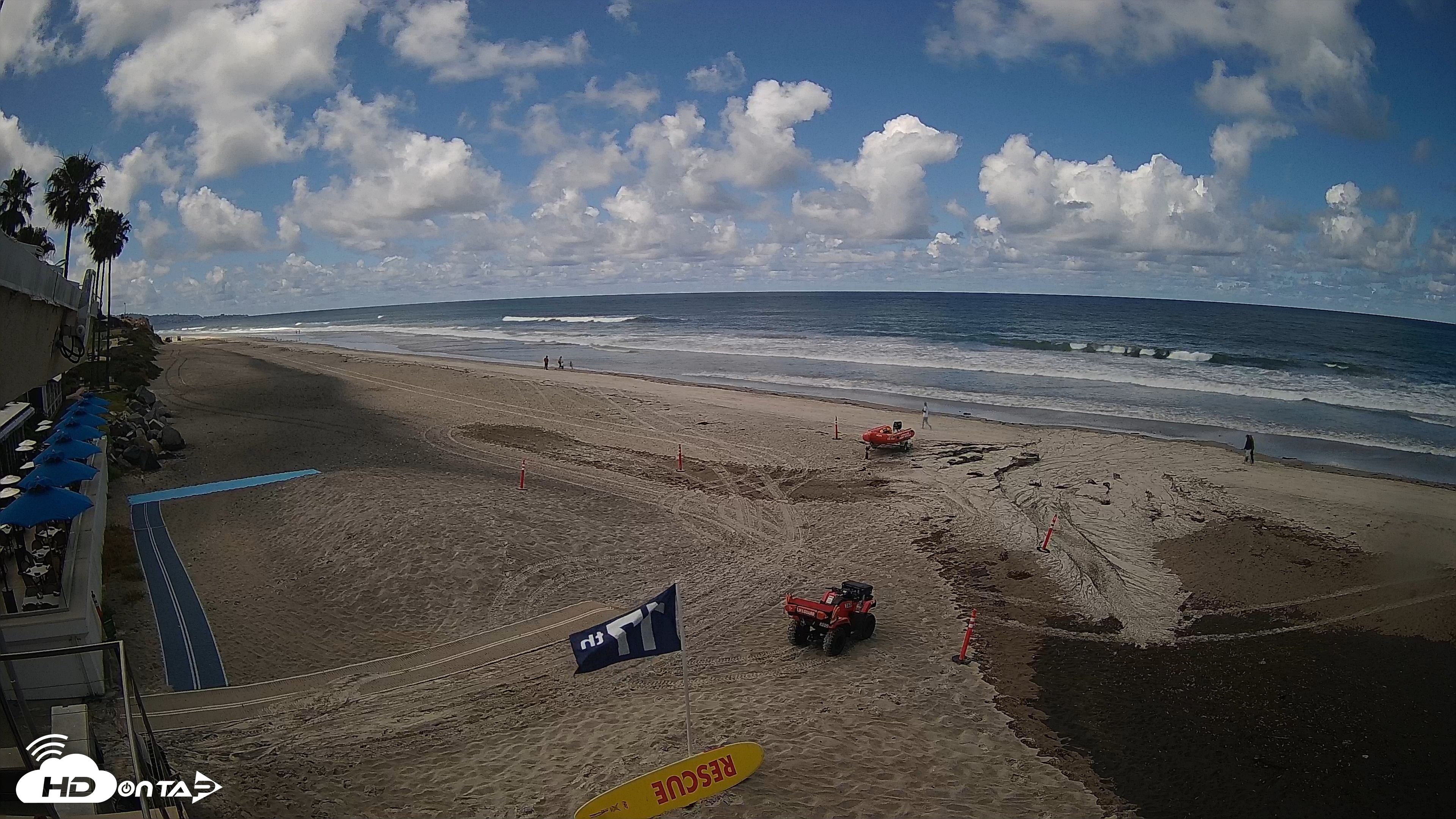 Snapshot of 17th St. Del Mar Beach - 4K SW Live Webcam taken May 5, 2026, 11:19am PDT