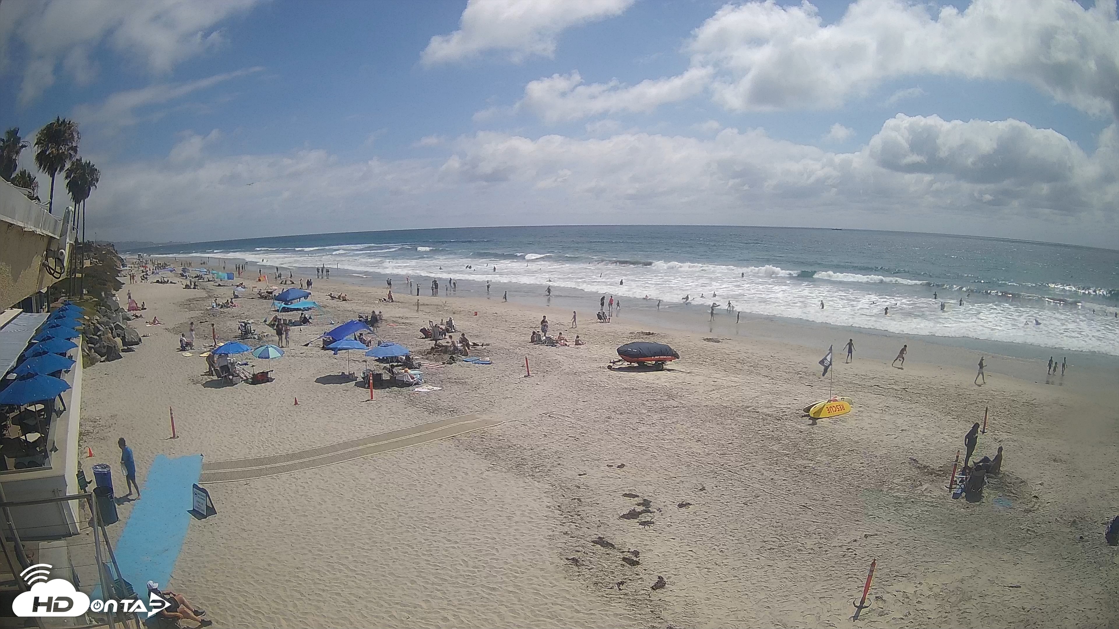 Snapshot of 17th St. Del Mar Beach - 4K SW Live Webcam taken Jun 30, 2026, 3:02pm PDT