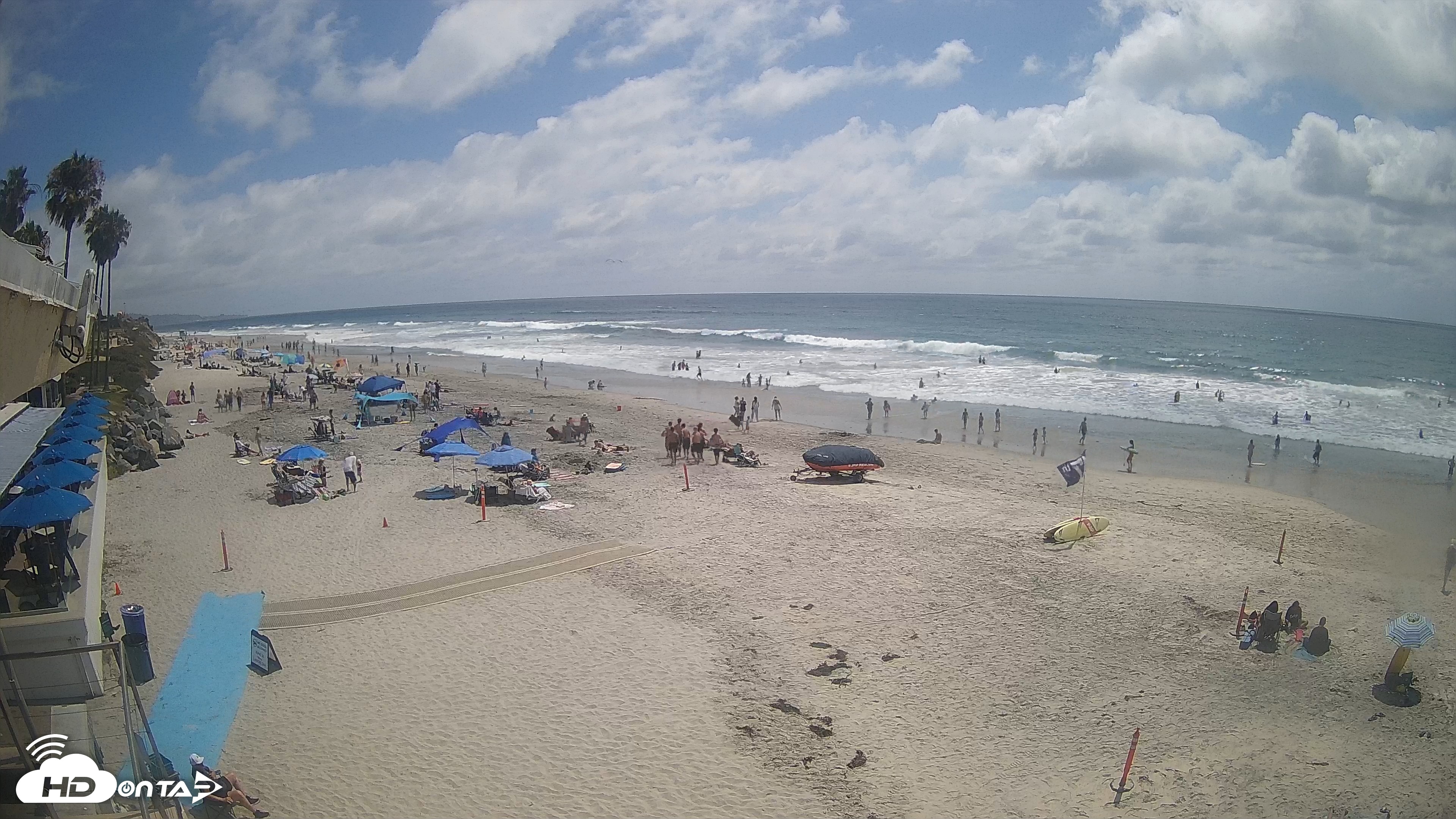 Snapshot of 17th St. Del Mar Beach - 4K SW Live Webcam taken Jun 30, 2026, 2:41pm PDT