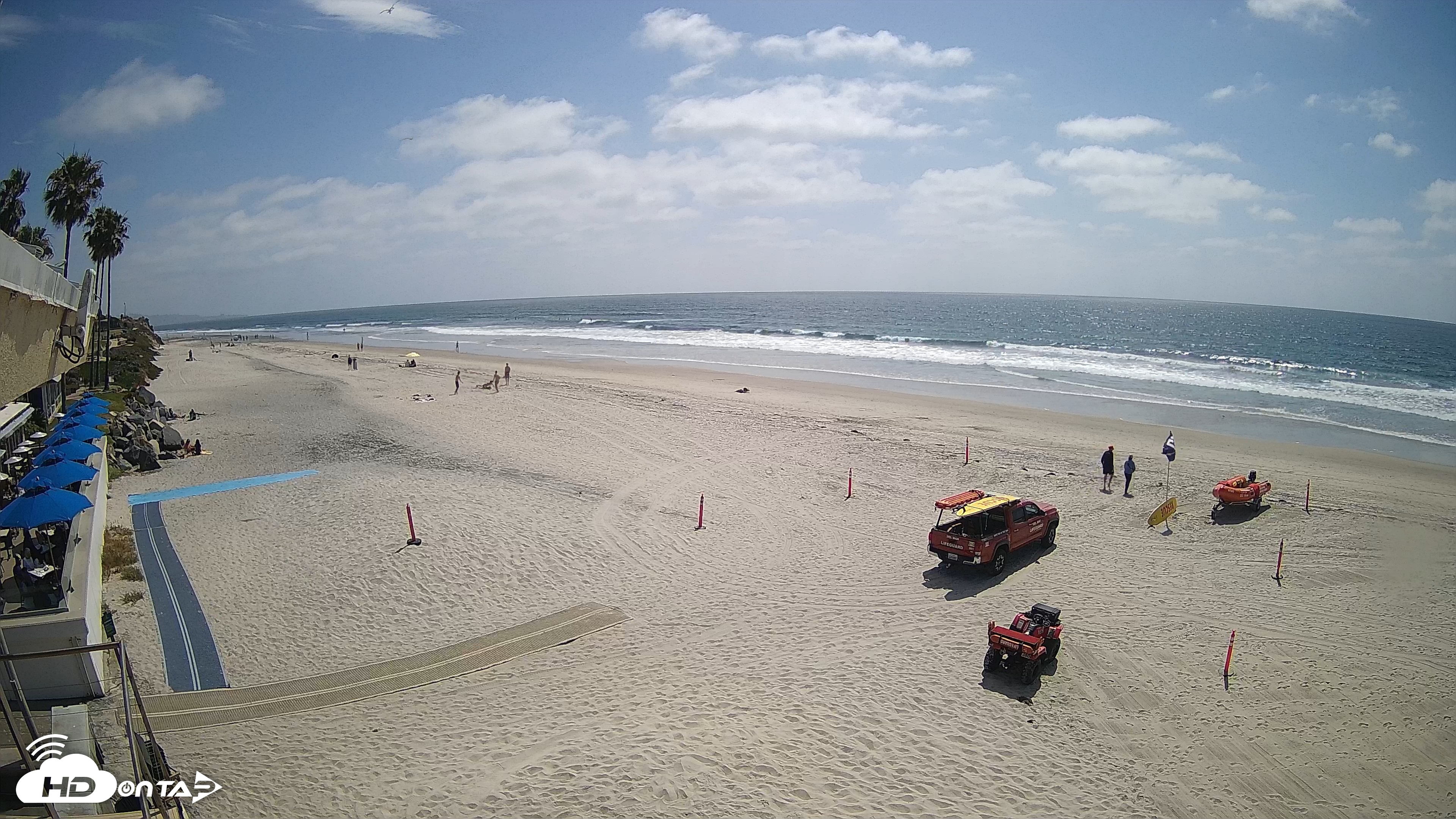 Snapshot of 17th St. Del Mar Beach - 4K SW Live Webcam taken Apr 30, 2026, 2:48pm PDT