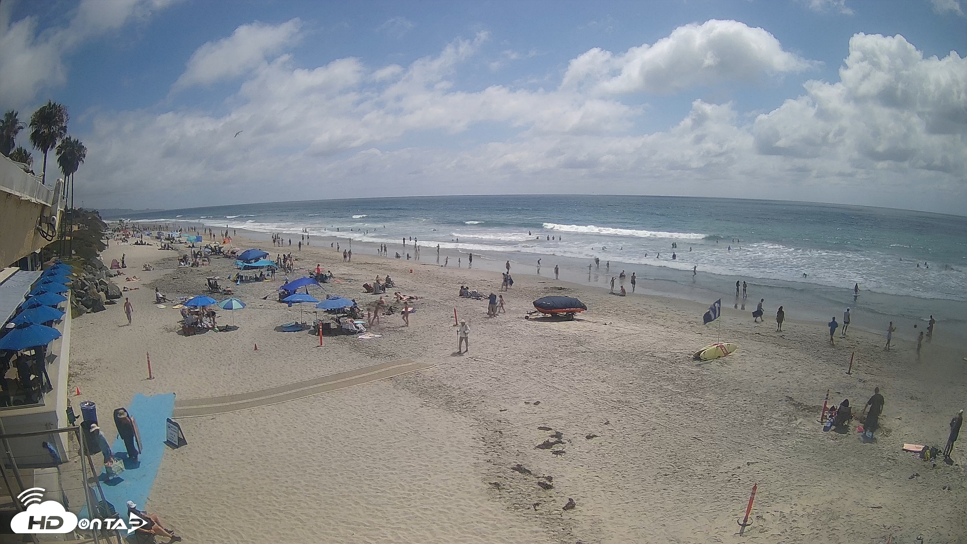 Snapshot of 17th St. Del Mar Beach - 4K SW Live Webcam taken Jun 30, 2026, 2:44pm PDT