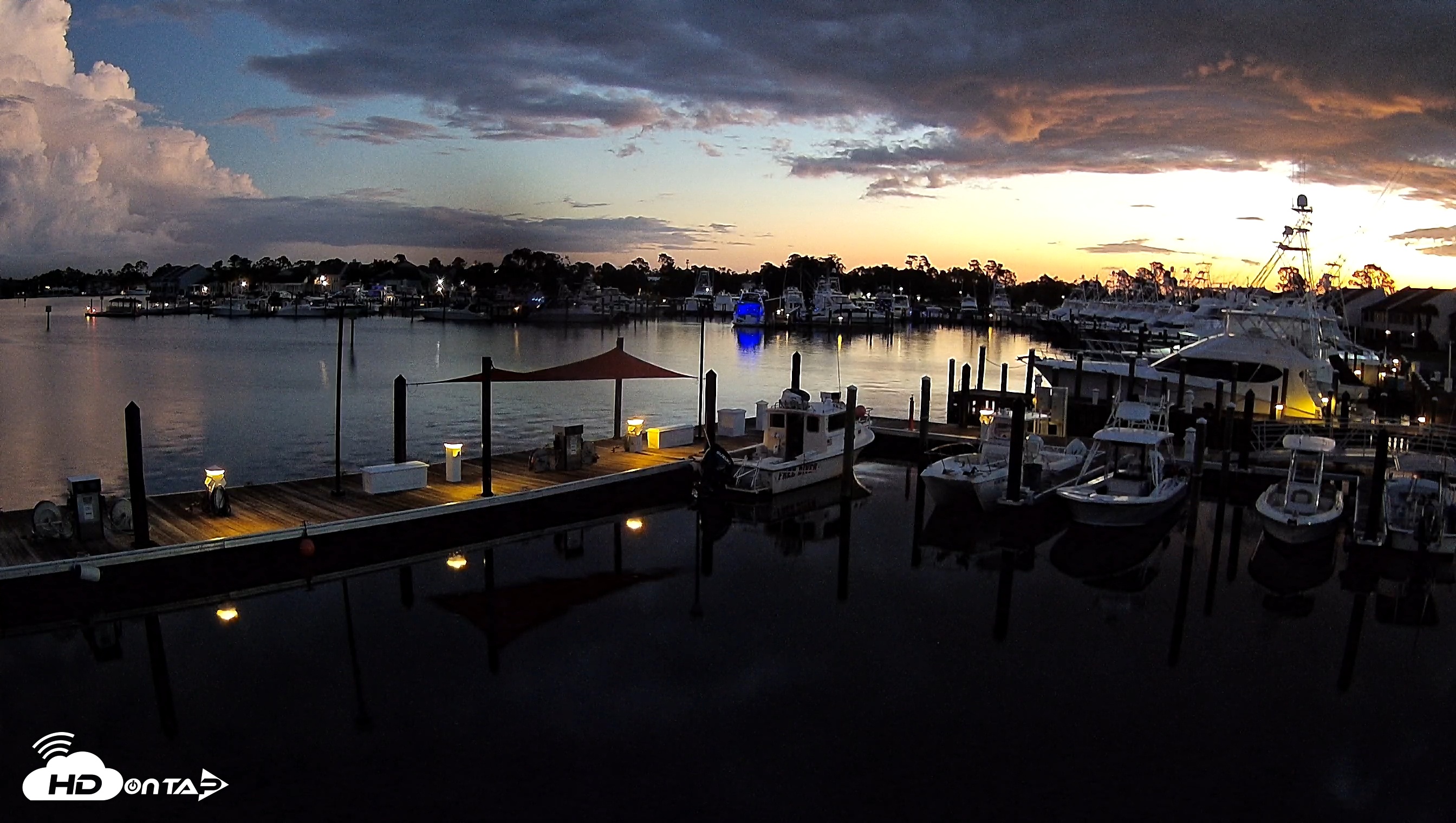 Snapshot of Point South Bay Point Marina Live Webcam taken Jul 25, 2025, 5:31am CDT