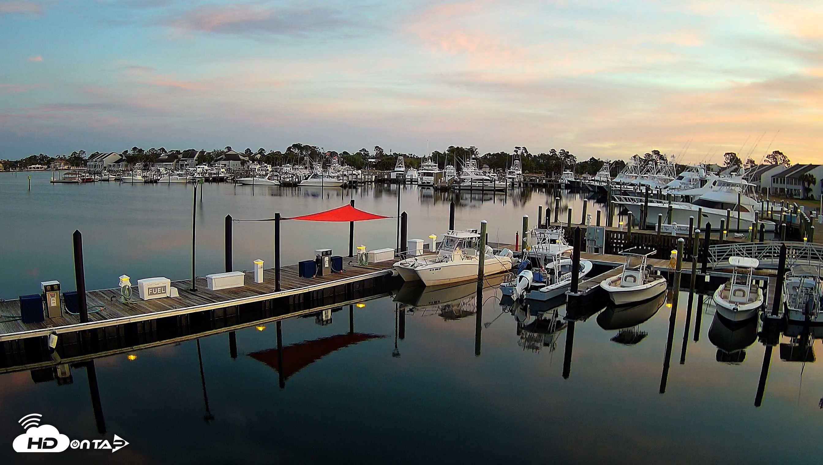 Snapshot of Point South Bay Point Marina Live Webcam taken Apr 13, 2026, 6:11am CDT