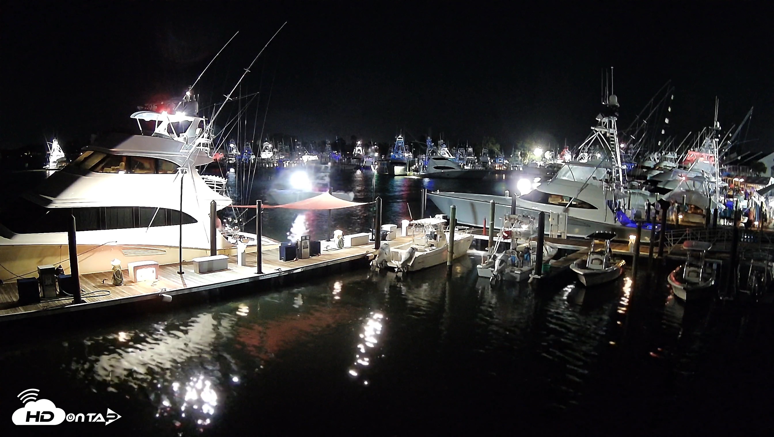 Snapshot of Point South Bay Point Marina Live Webcam taken Jun 27, 2026, 10:56pm CDT