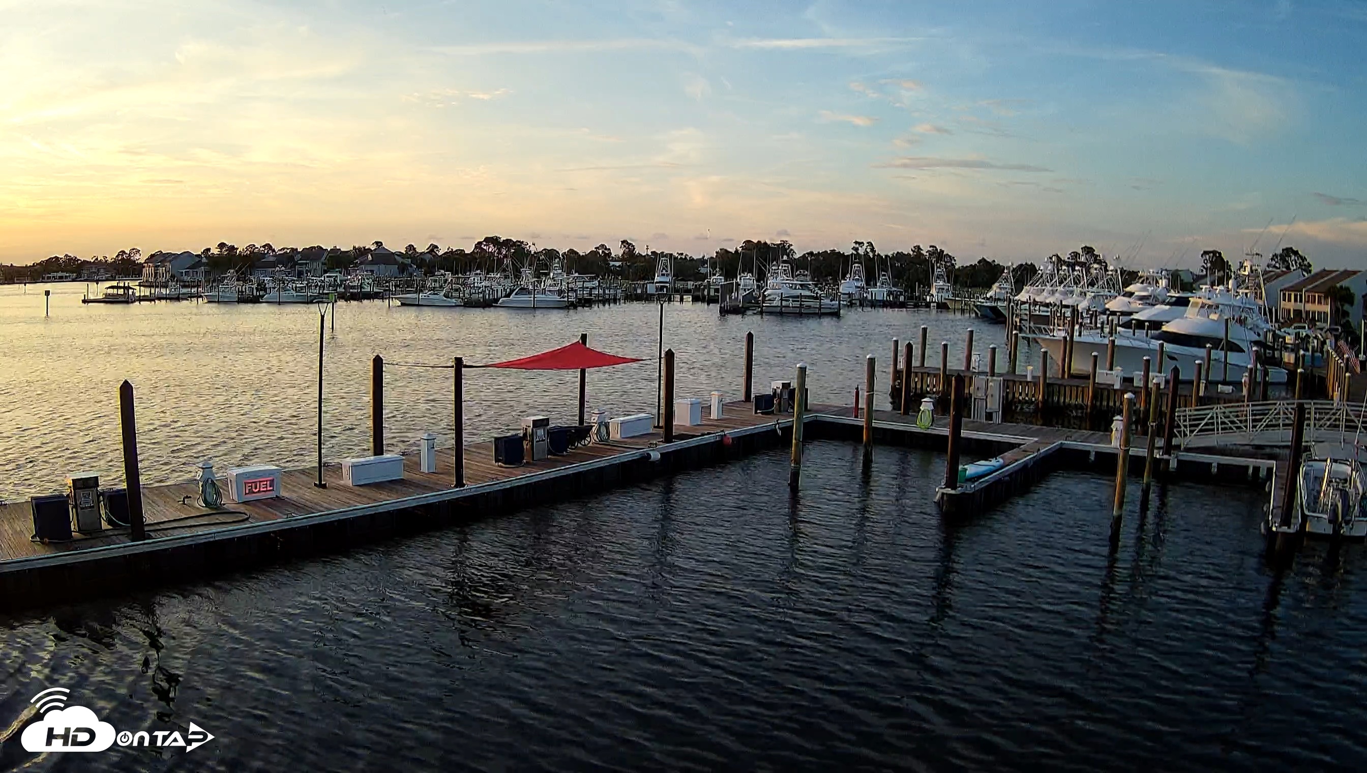 Snapshot of Point South Bay Point Marina Live Webcam taken Jun 12, 2026, 7:32pm CDT