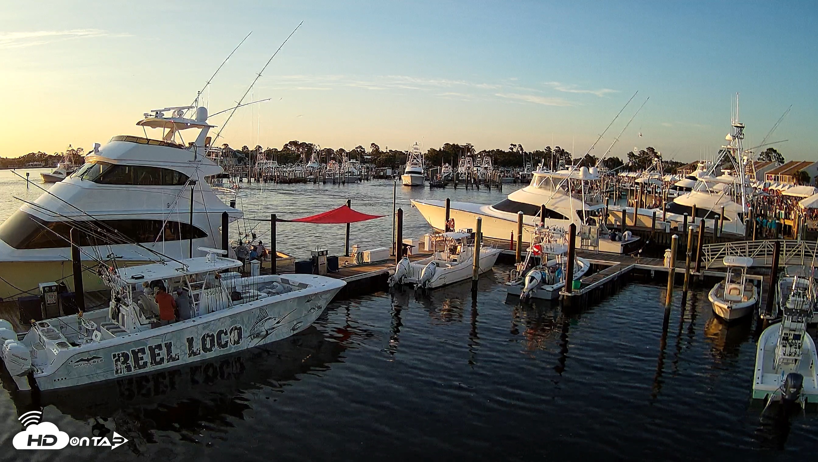 Snapshot of Point South Bay Point Marina Live Webcam taken Jun 27, 2026, 7:24pm CDT