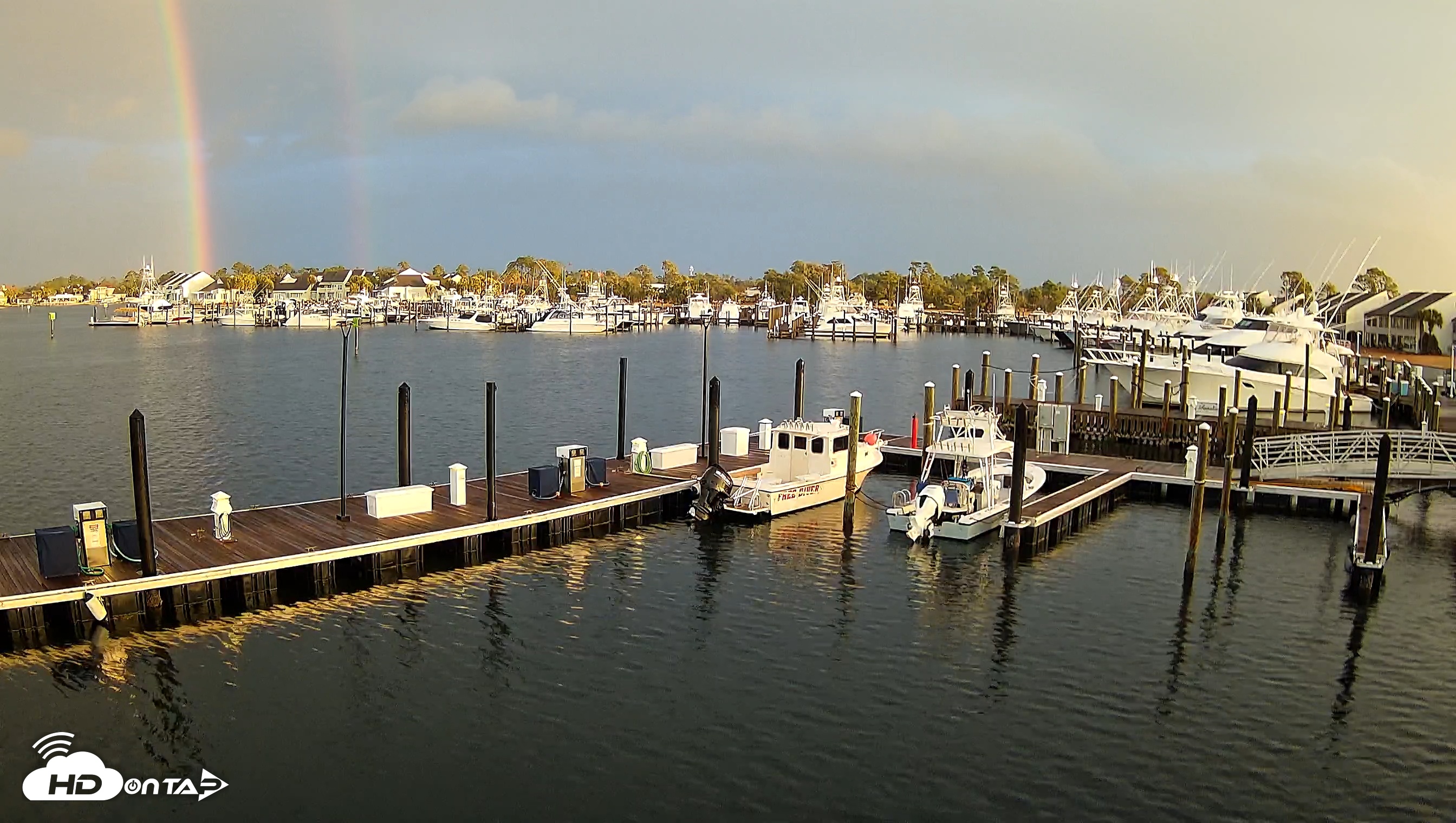 Snapshot of Point South Bay Point Marina Live Webcam taken Feb 4, 2026, 6:44am CST