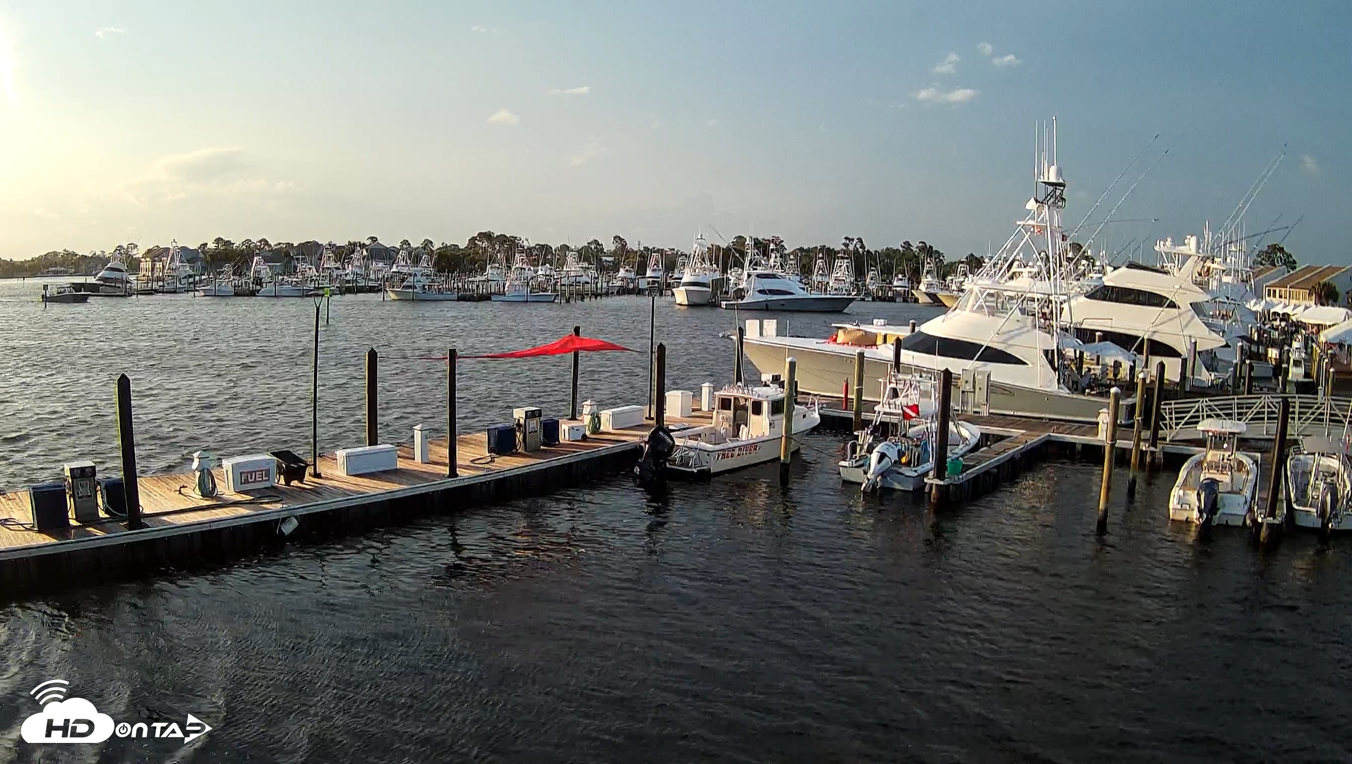 Snapshot of Point South Bay Point Marina Live Webcam taken Jun 23, 2026, 6:49pm CDT