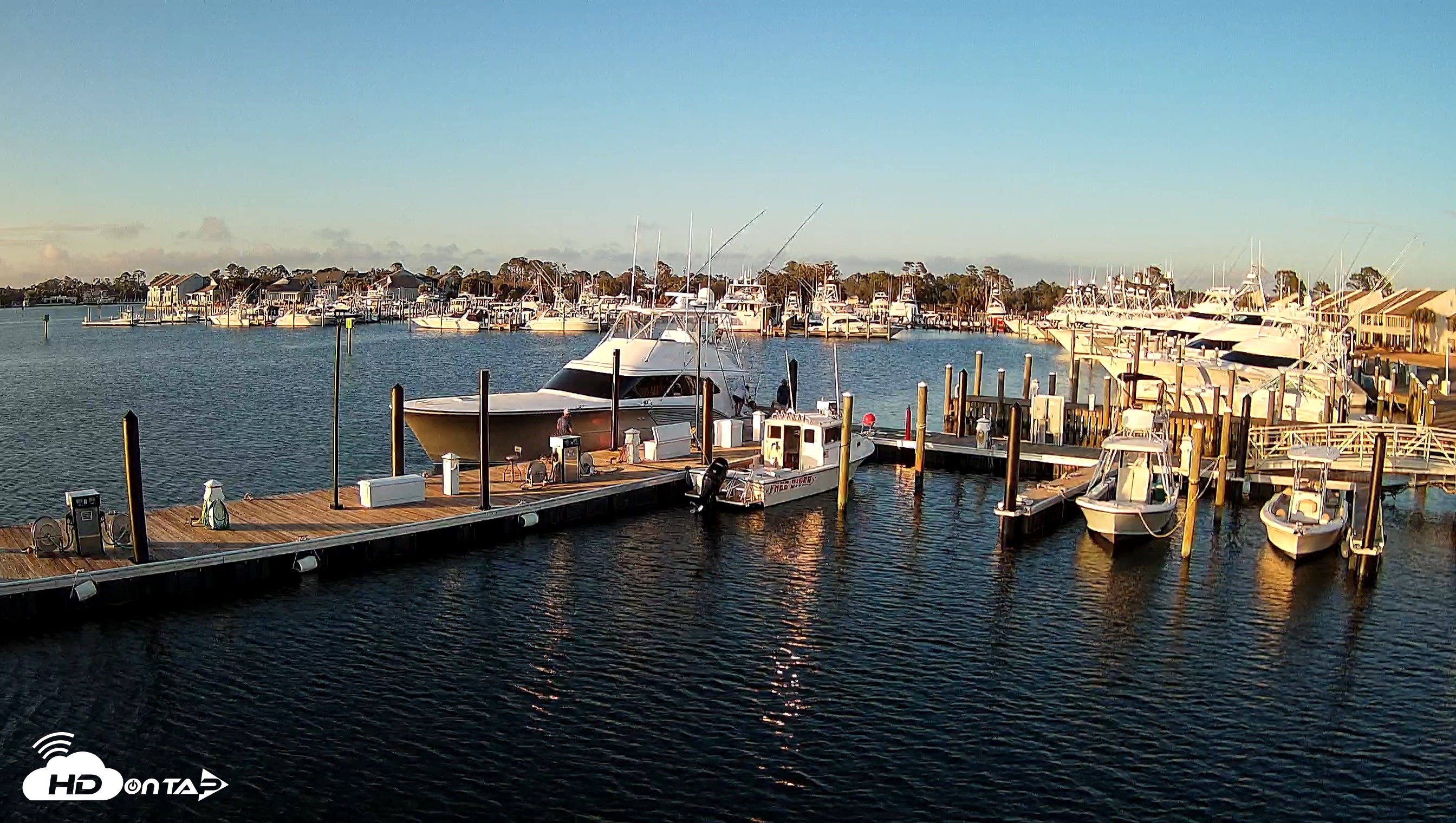 Snapshot of Point South Bay Point Marina Live Webcam taken Feb 7, 2025, 4:50pm CST