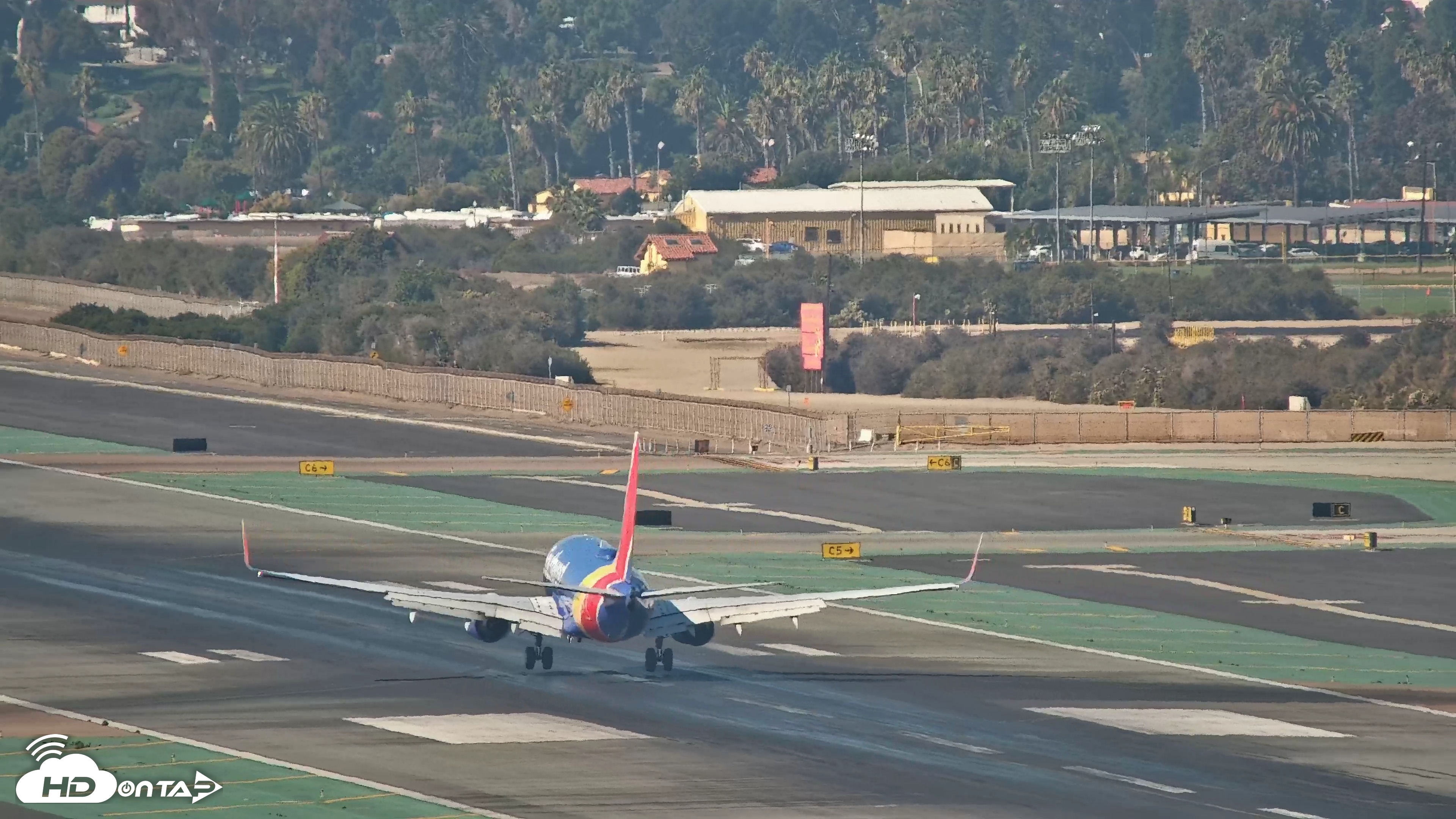 Snapshot of SD Lindbergh Airport & Bay Live Webcam taken Nov 10, 2025, 11:16am PST