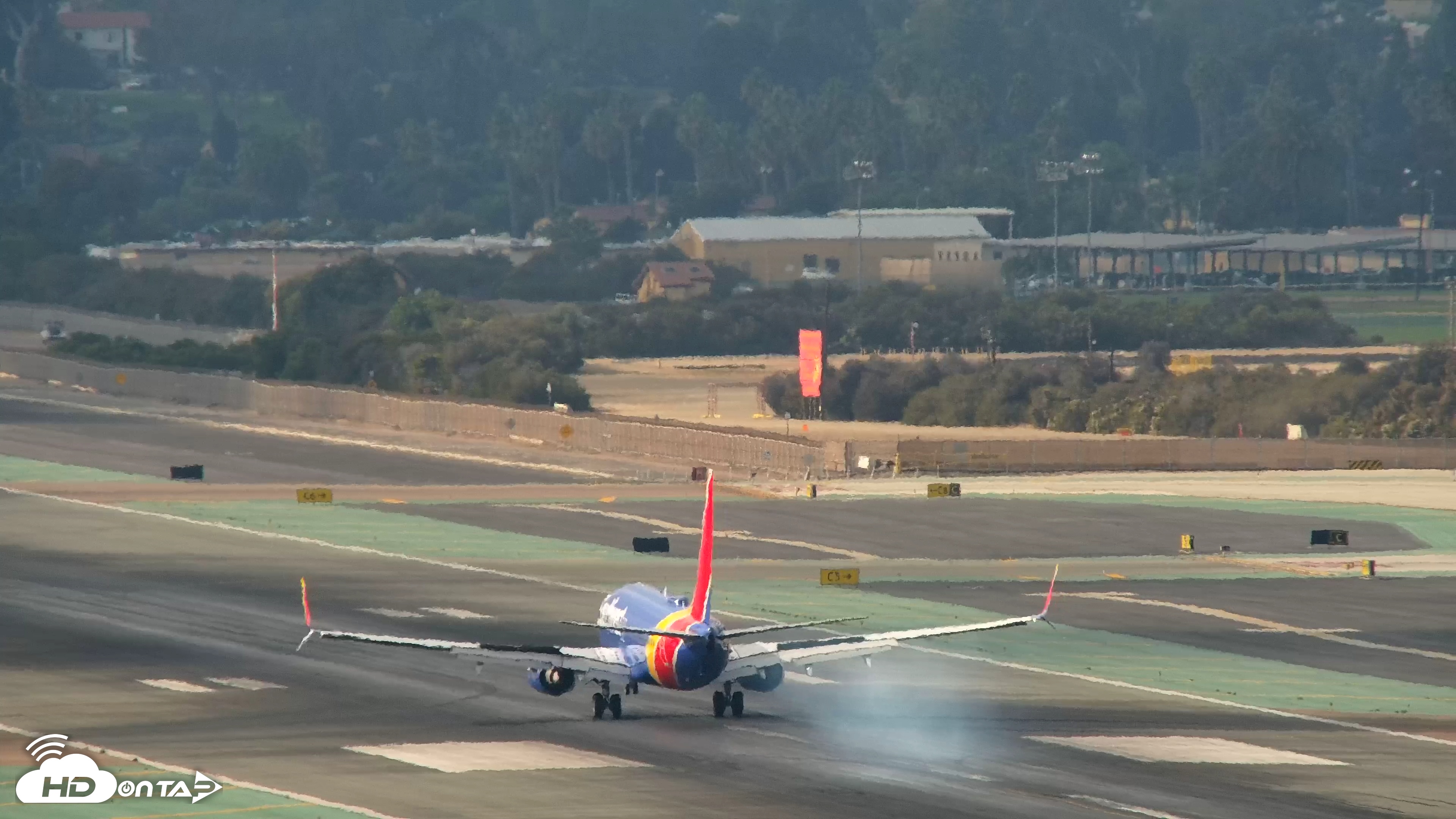 Snapshot of SD Lindbergh Airport & Bay Live Webcam taken Nov 7, 2025, 1:59pm PST