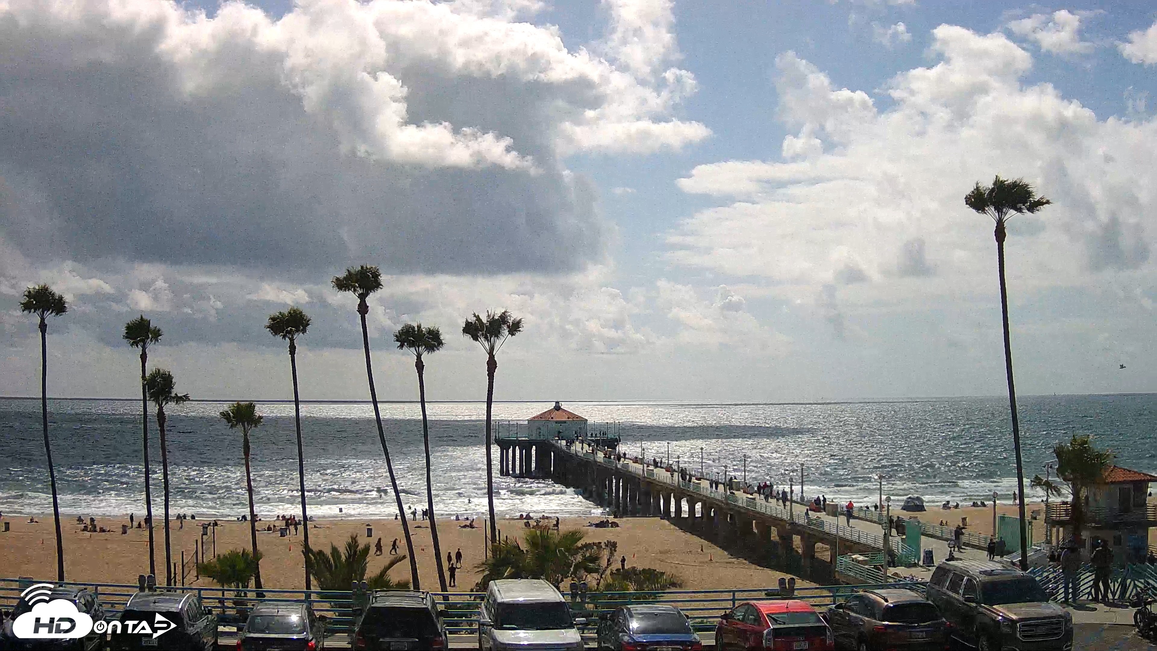 Snapshot of Manhattan Beach Pier Ultra HD Live Webcam taken Apr 26, 2026, 3:37pm PDT