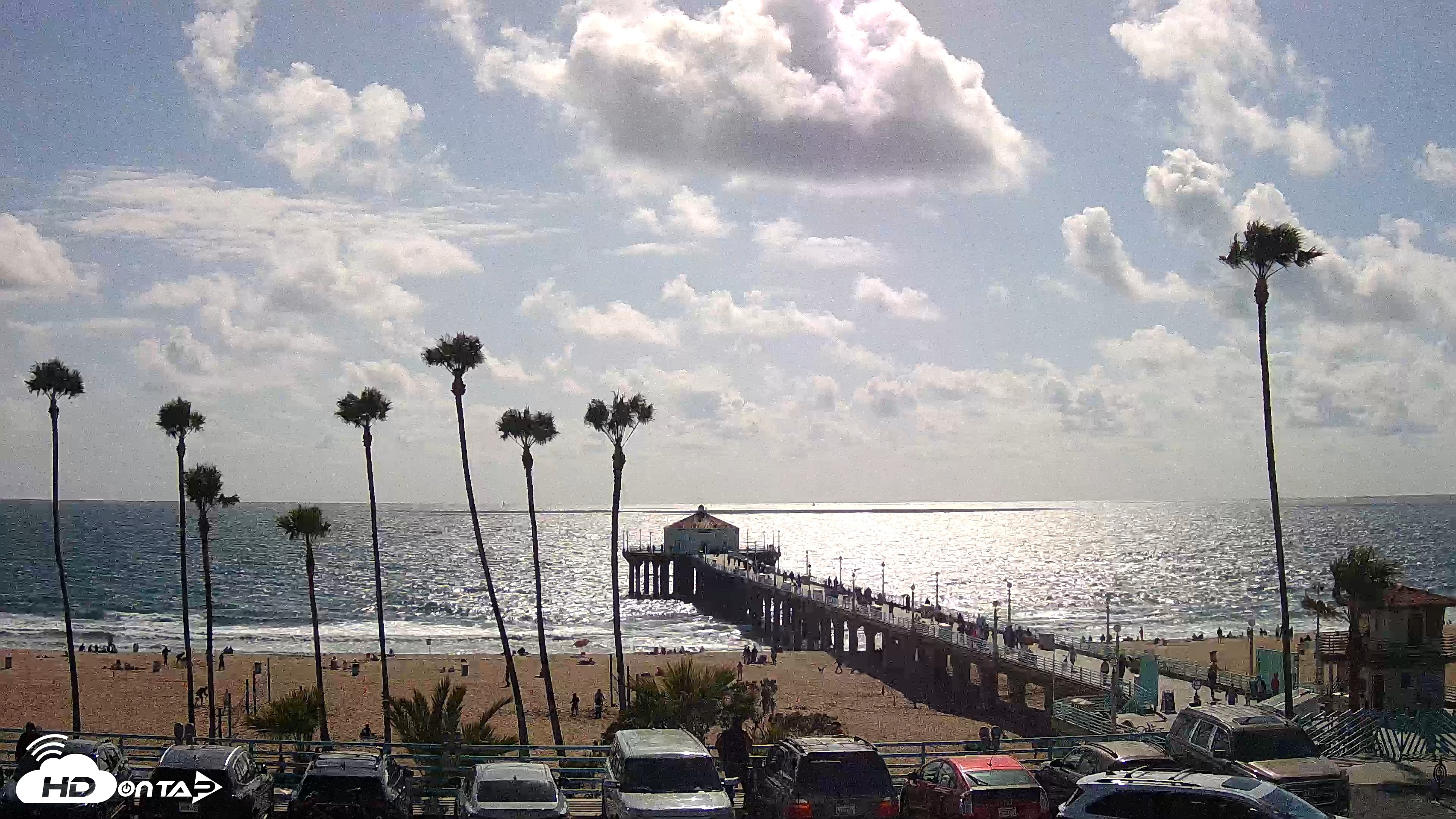 Snapshot of Manhattan Beach Pier Ultra HD Live Webcam taken Apr 26, 2026, 4:18pm PDT