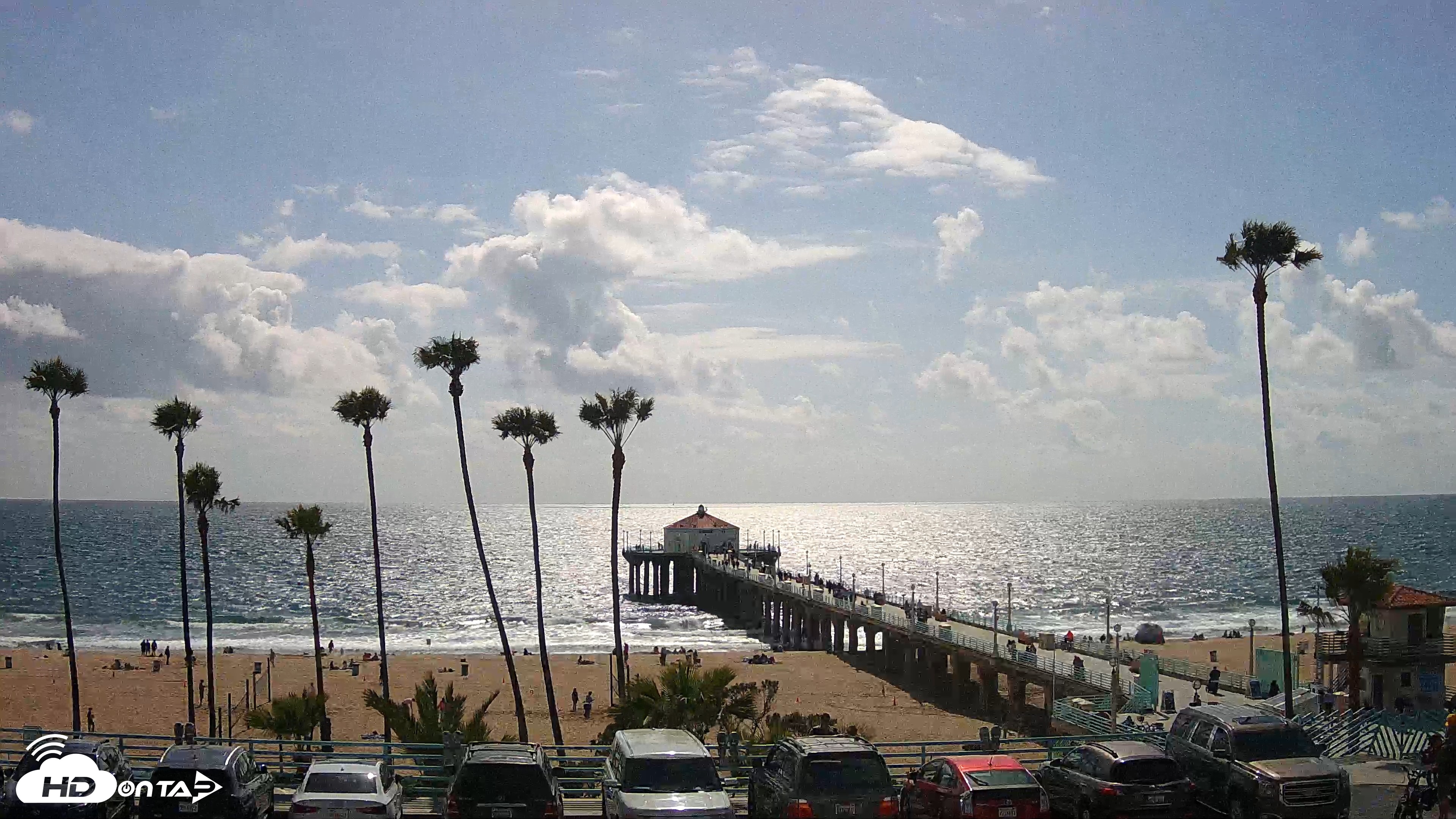 Snapshot of Manhattan Beach Pier Ultra HD Live Webcam taken Apr 26, 2026, 3:59pm PDT
