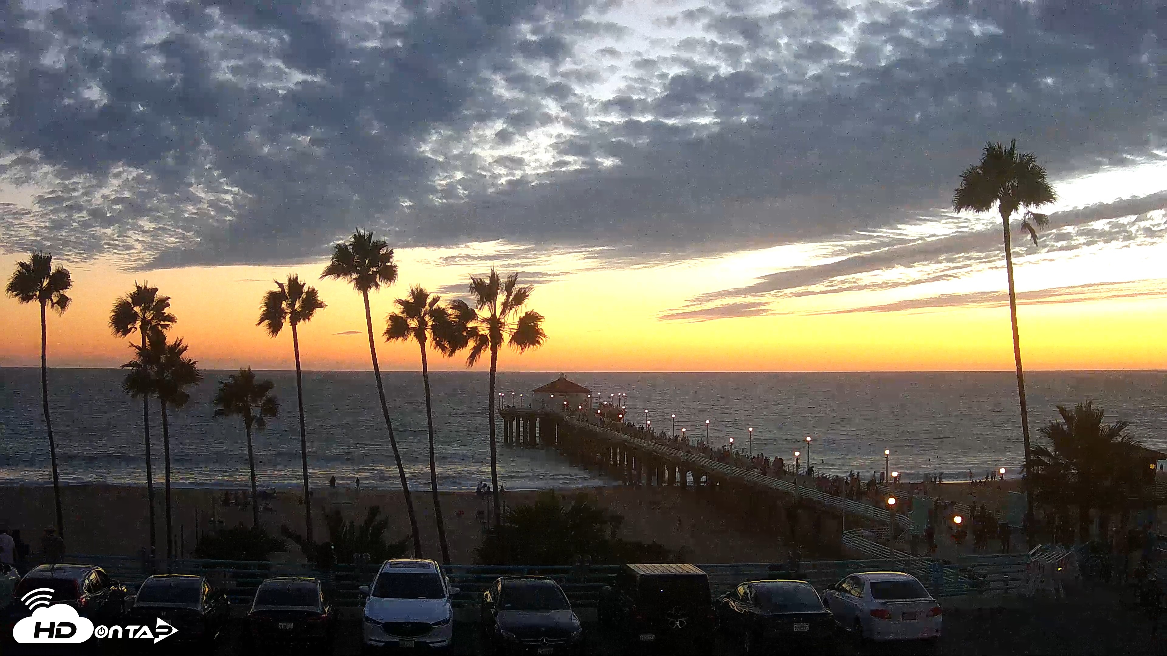 Snapshot of Manhattan Beach Pier Ultra HD Live Webcam taken Sep 5, 2026, 7:26pm PDT