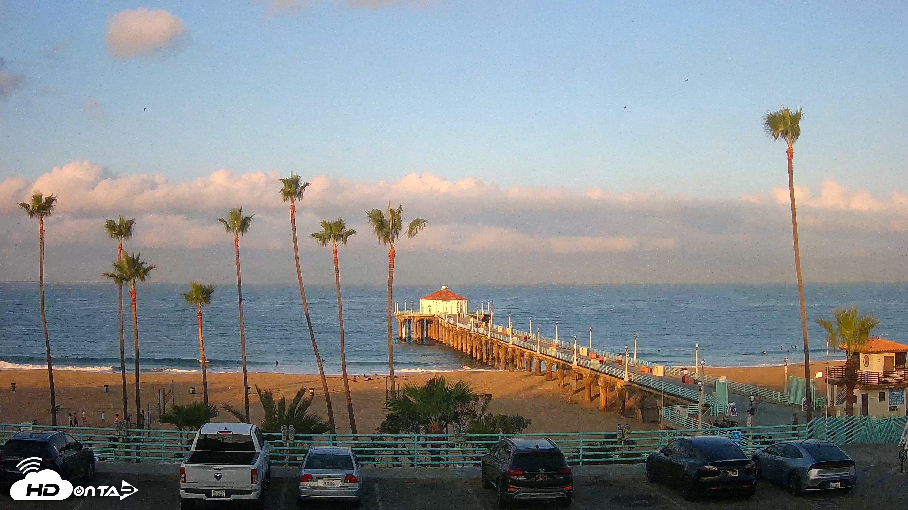 Snapshot of Manhattan Beach Pier Ultra HD Live Webcam taken Sep 22, 2026, 7:19am PDT