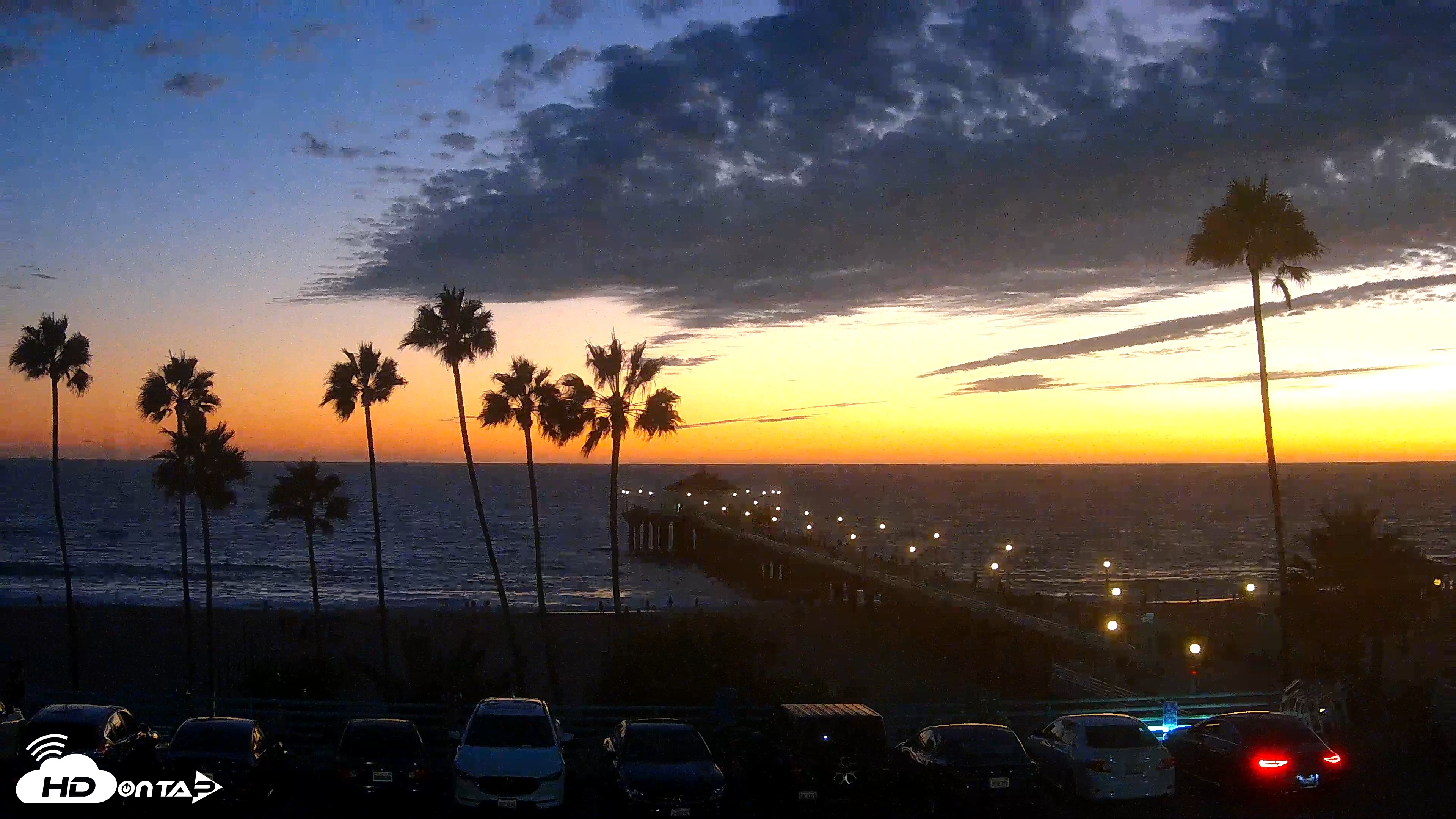 Snapshot of Manhattan Beach Pier Ultra HD Live Webcam taken Sep 5, 2026, 7:39pm PDT
