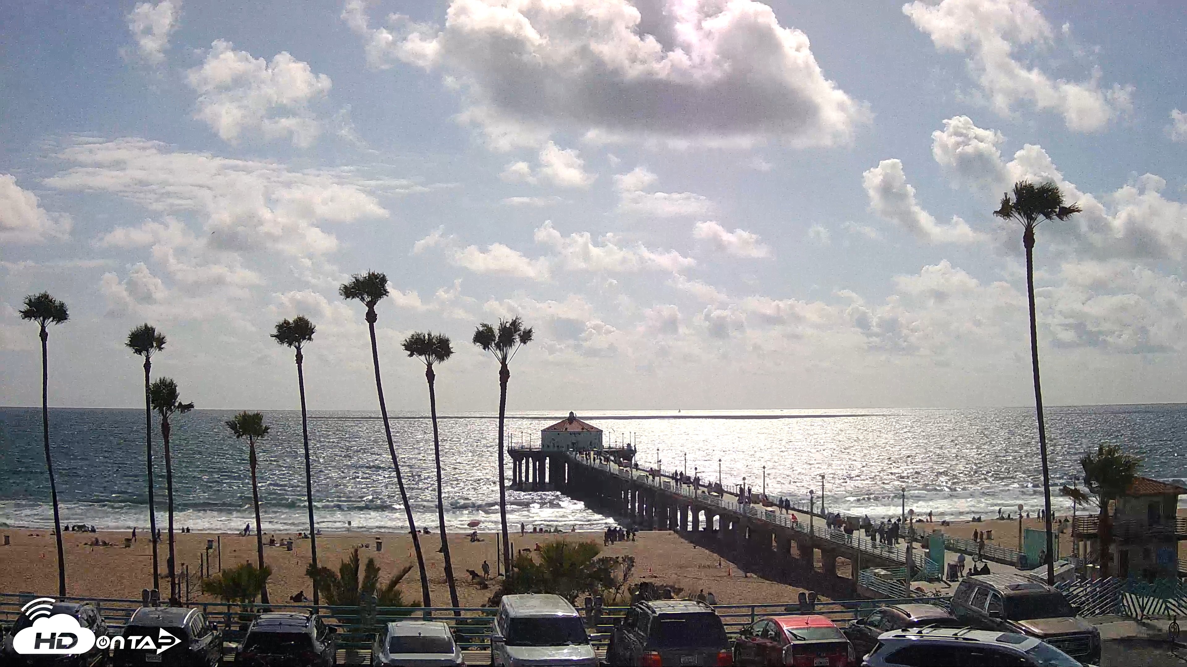 Snapshot of Manhattan Beach Pier Ultra HD Live Webcam taken Apr 26, 2026, 4:18pm PDT