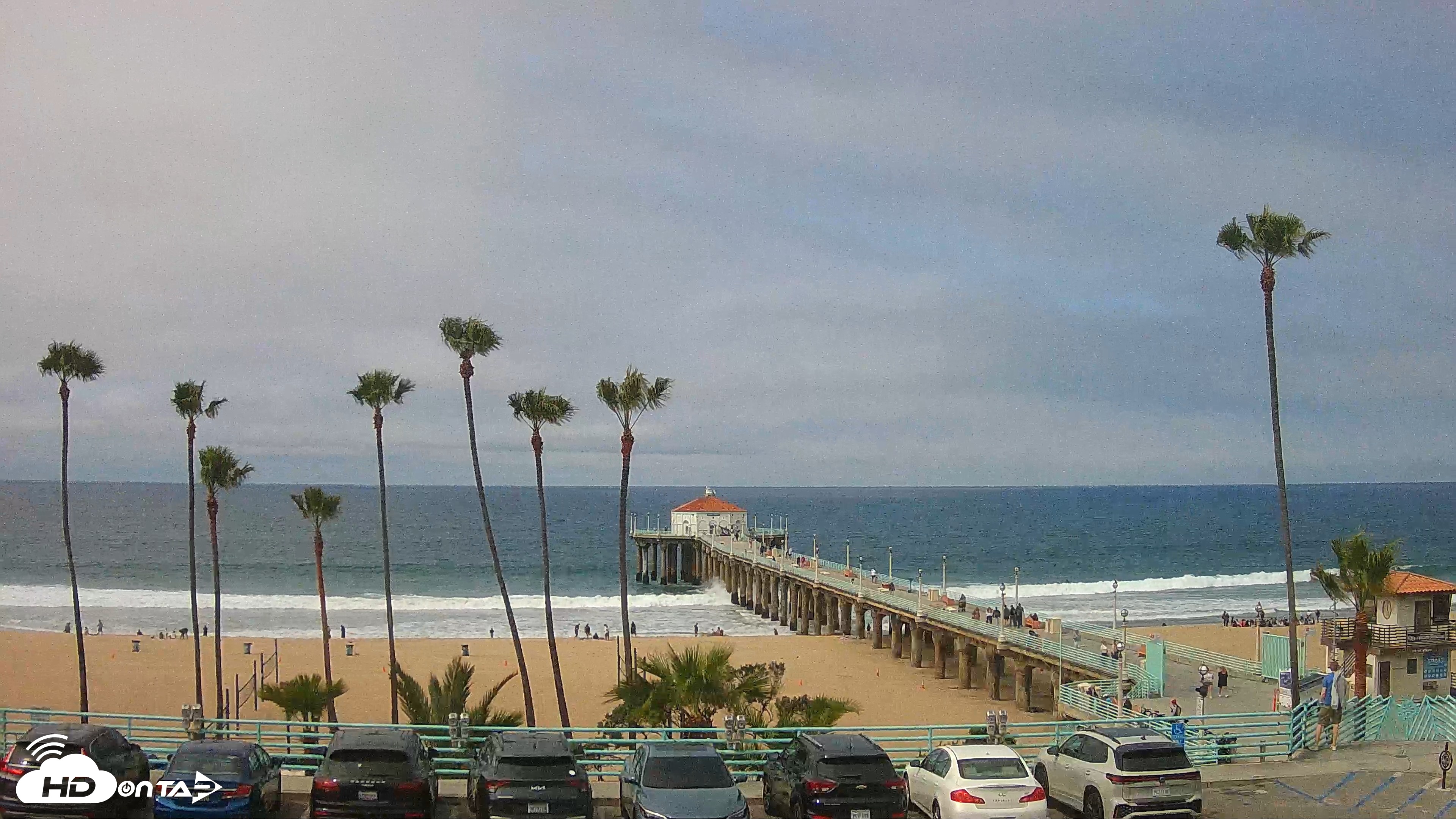 Snapshot of Manhattan Beach Pier Ultra HD Live Webcam taken Apr 10, 2026, 11:28am PDT