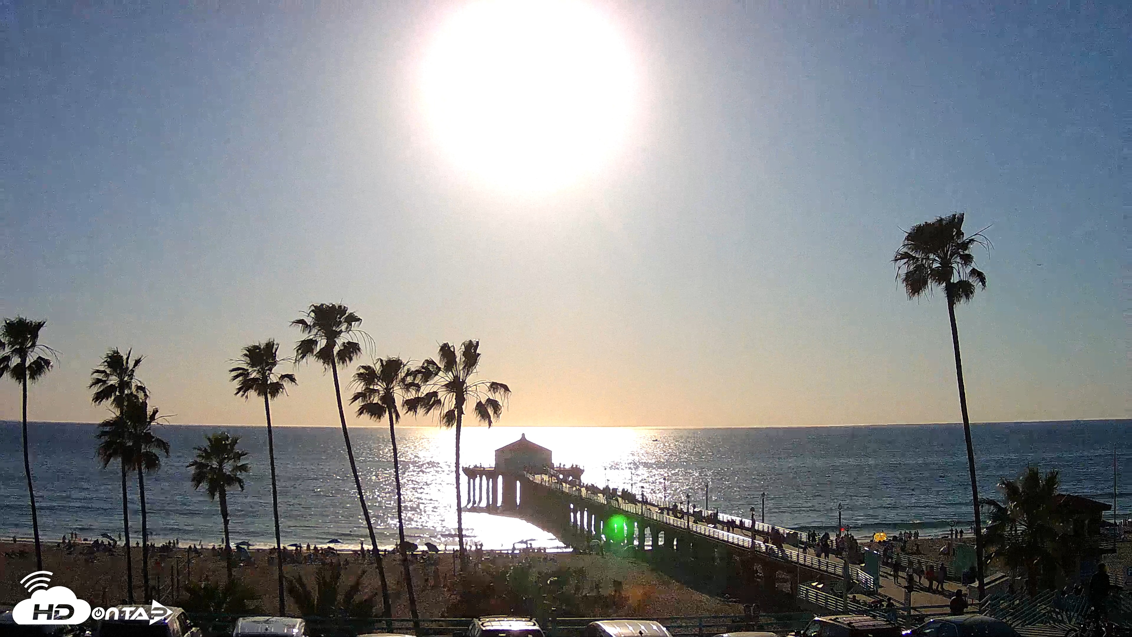Snapshot of Manhattan Beach Pier Ultra HD Live Webcam taken Mar 8, 2026, 5:40pm PDT