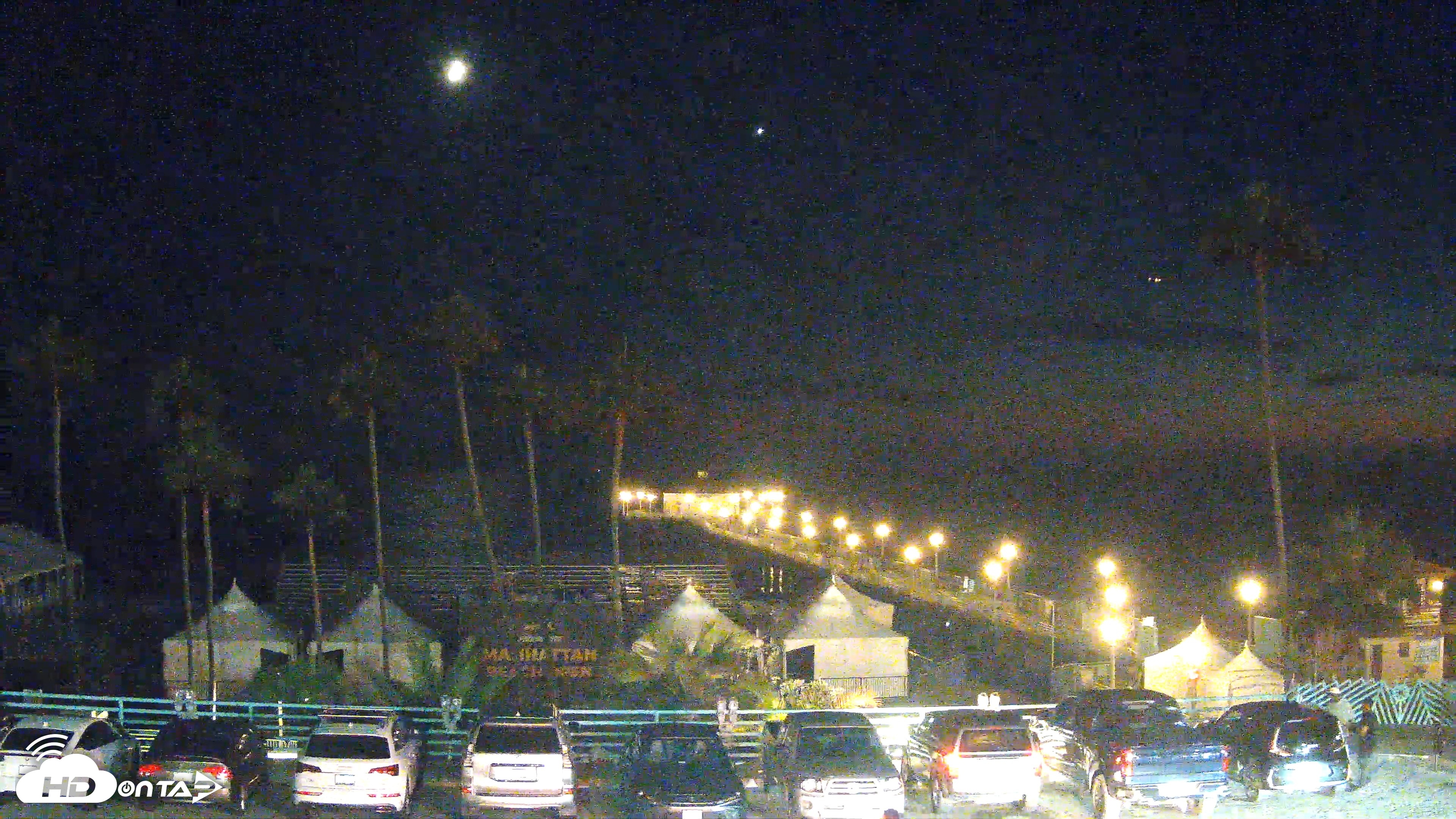 Snapshot of Manhattan Beach Pier Ultra HD Live Webcam taken Aug 16, 2026, 8:38pm PDT