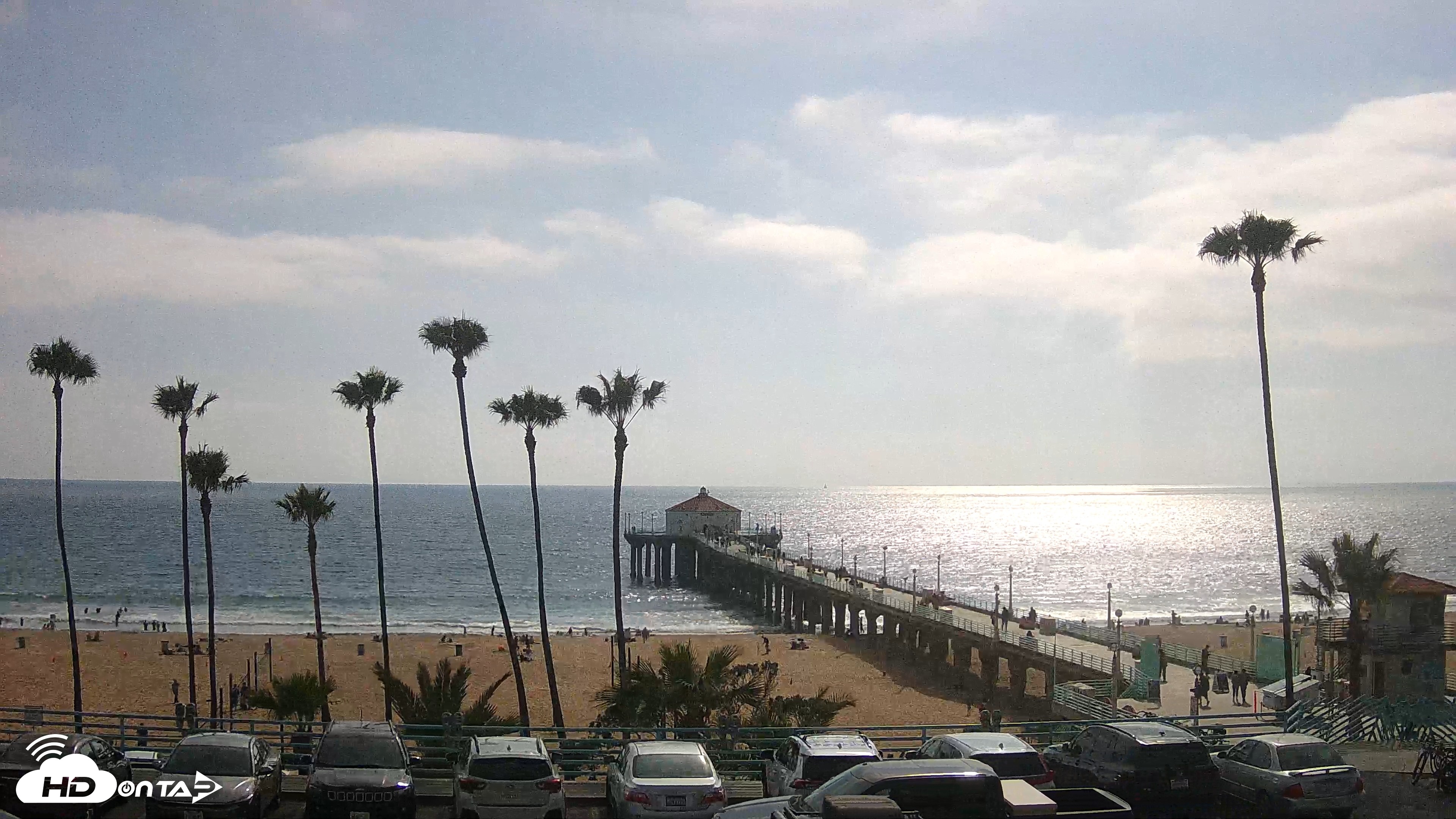 Snapshot of Manhattan Beach Pier Ultra HD Live Webcam taken May 2, 2026, 4:47pm PDT