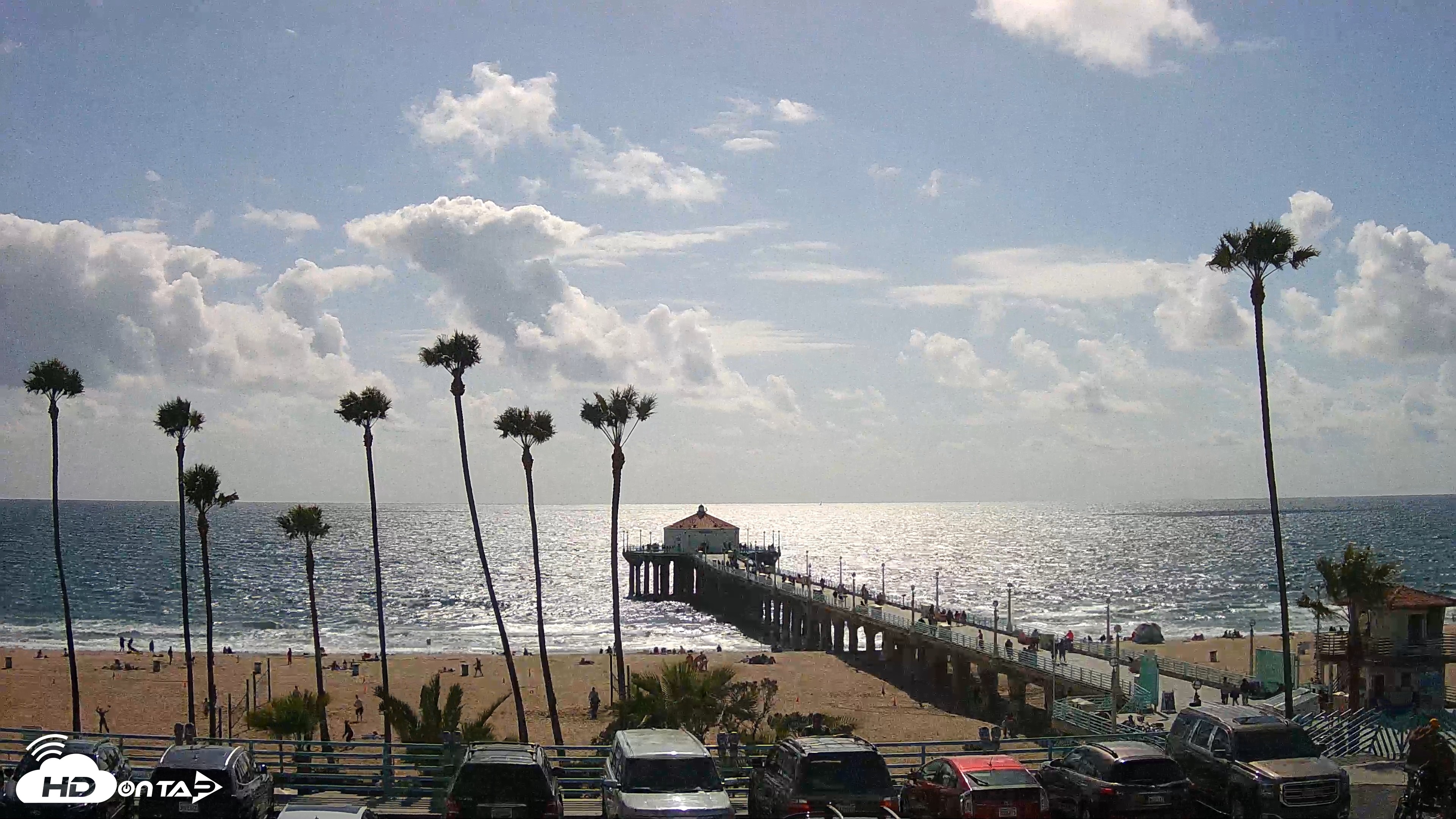 Snapshot of Manhattan Beach Pier Ultra HD Live Webcam taken Apr 26, 2026, 4:02pm PDT