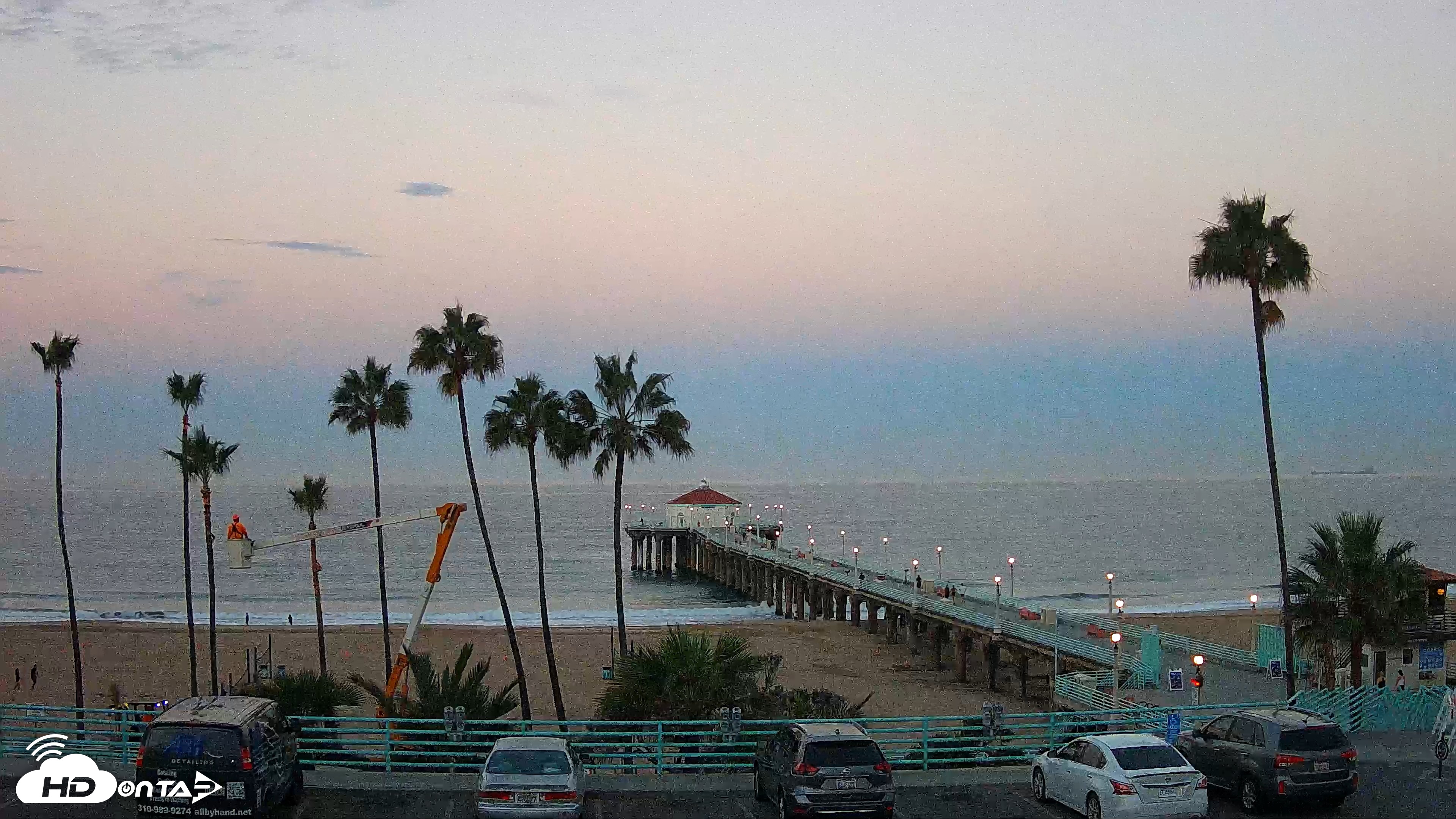 Snapshot of Manhattan Beach Pier Ultra HD Live Webcam taken Sep 10, 2026, 6:29am PDT