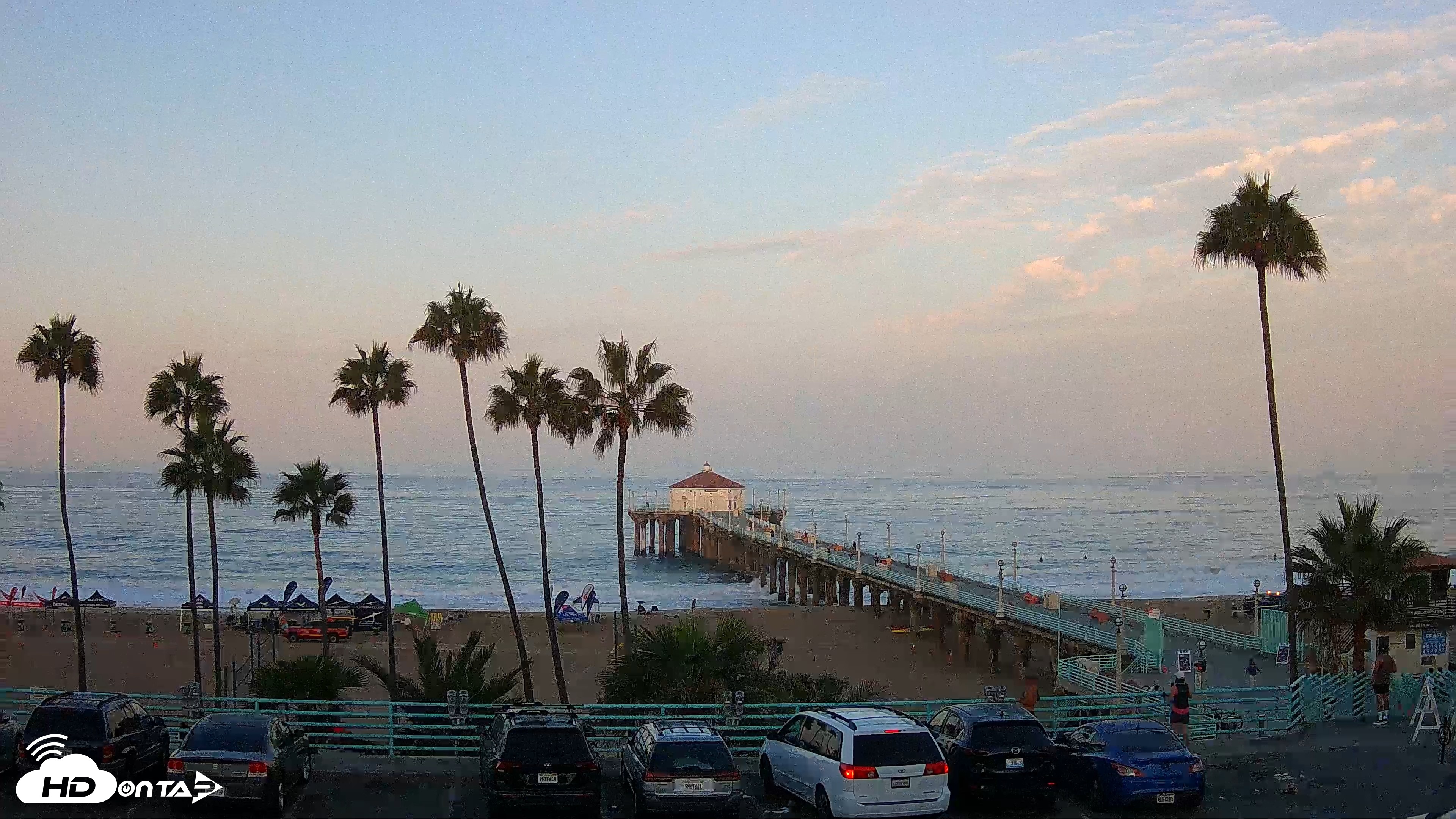 Snapshot of Manhattan Beach Pier Ultra HD Live Webcam taken Aug 30, 2026, 6:51am PDT