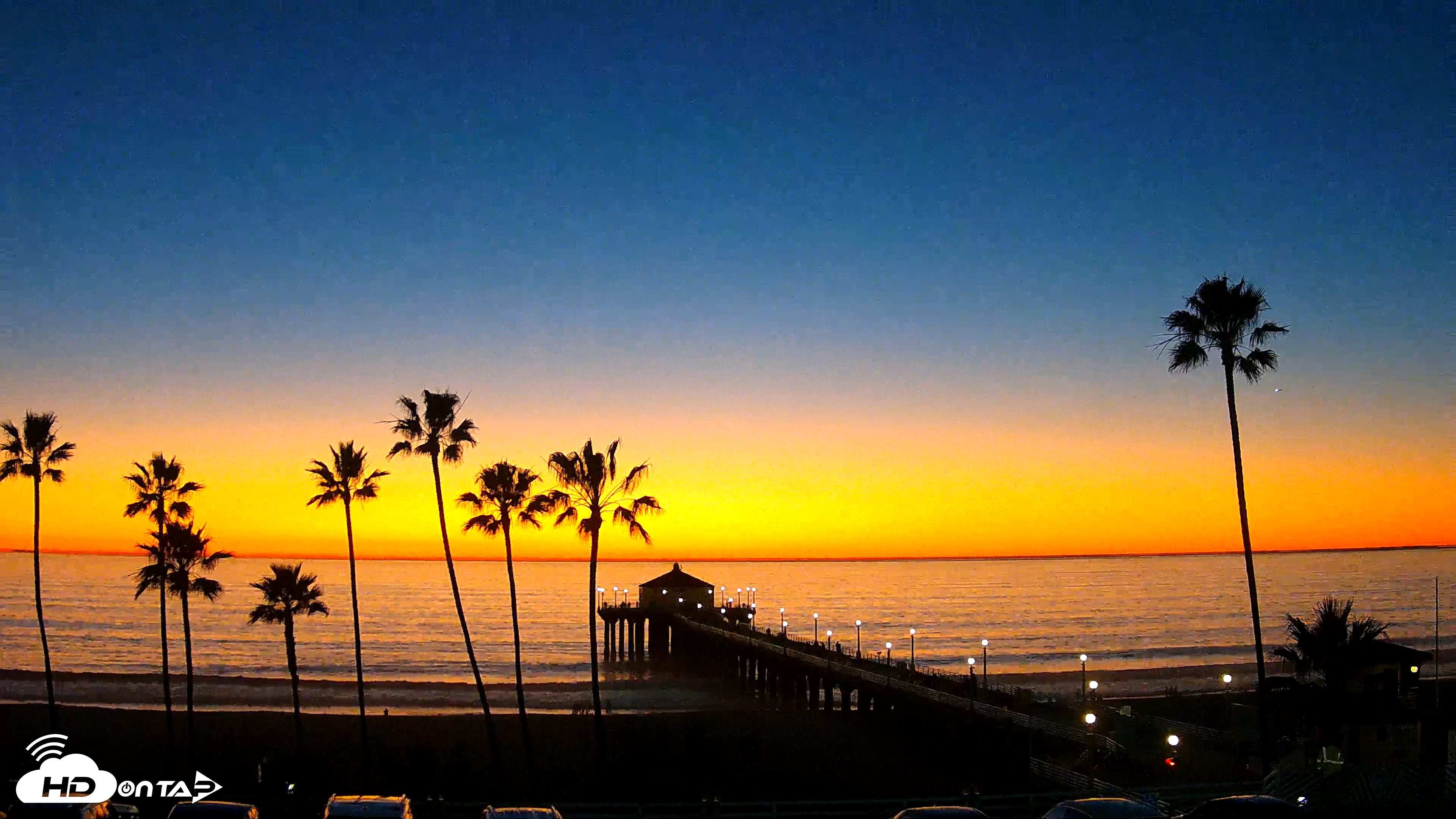 Snapshot of Manhattan Beach Pier Ultra HD Live Webcam taken Jan 15, 2026, 5:41pm PST