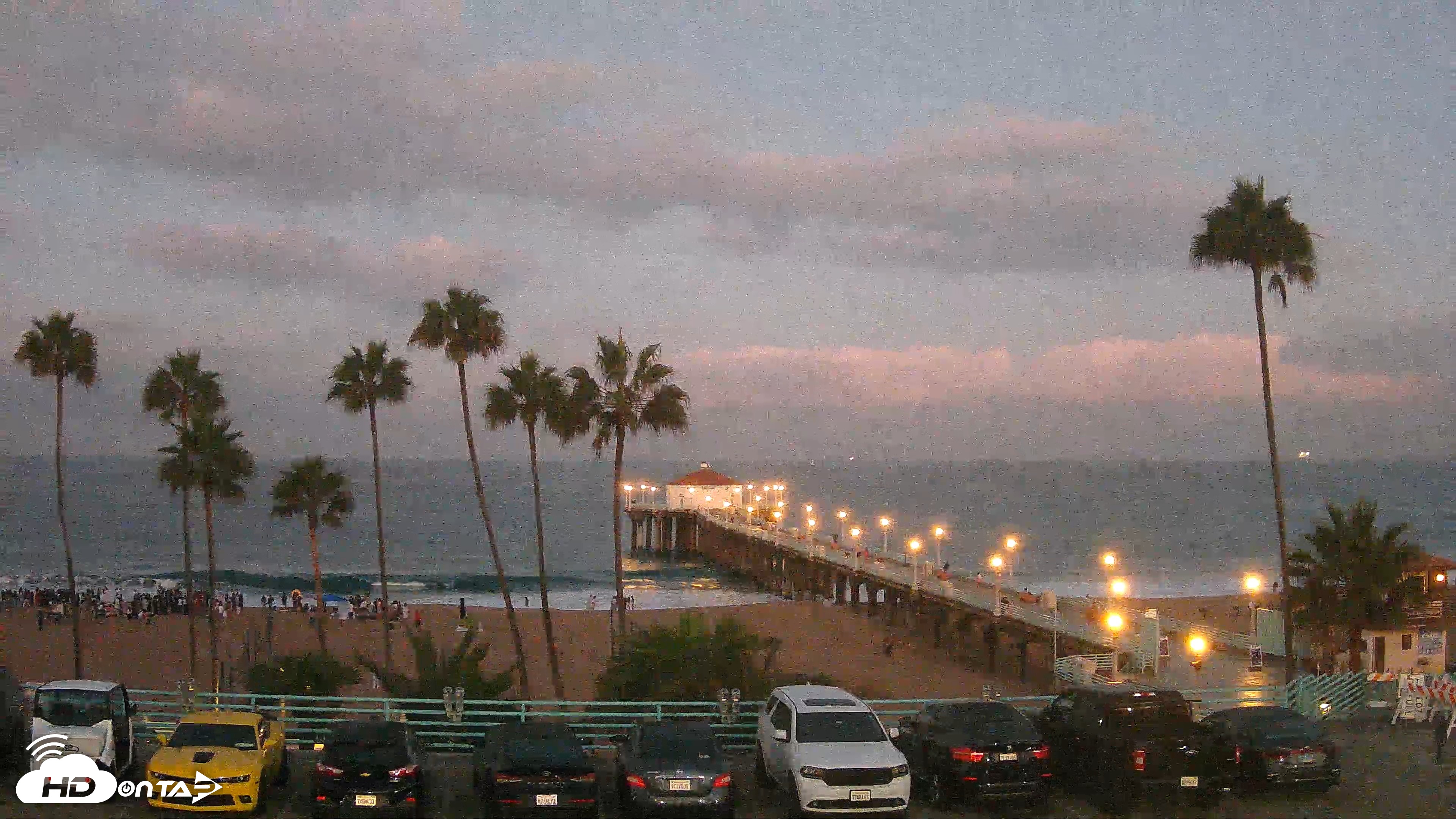 Snapshot of Manhattan Beach Pier Ultra HD Live Webcam taken Sep 4, 2026, 6:08am PDT