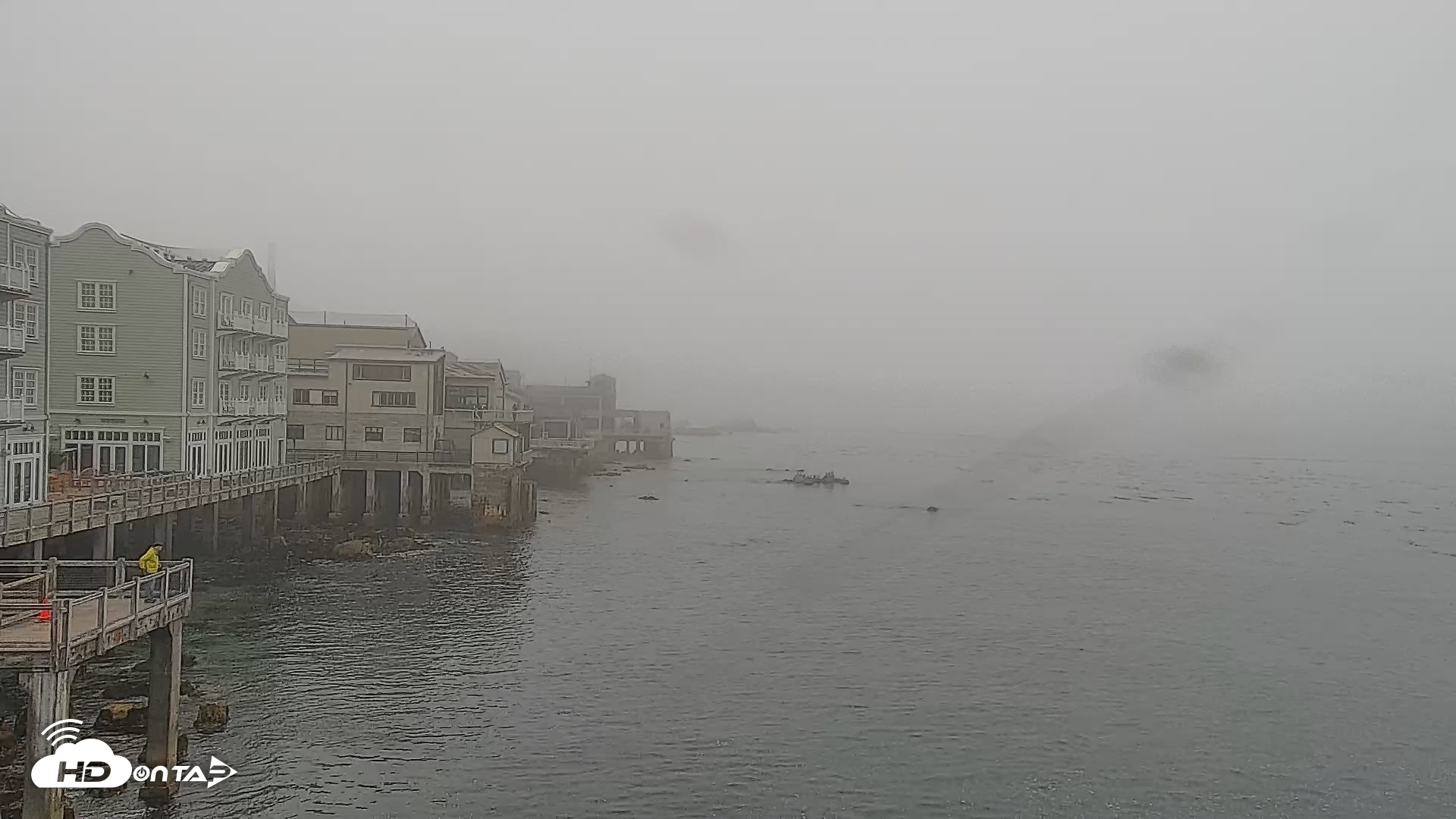 Snapshot of Monterey Cannery Row Live Webcam taken Jun 12, 2026, 7:37am PDT