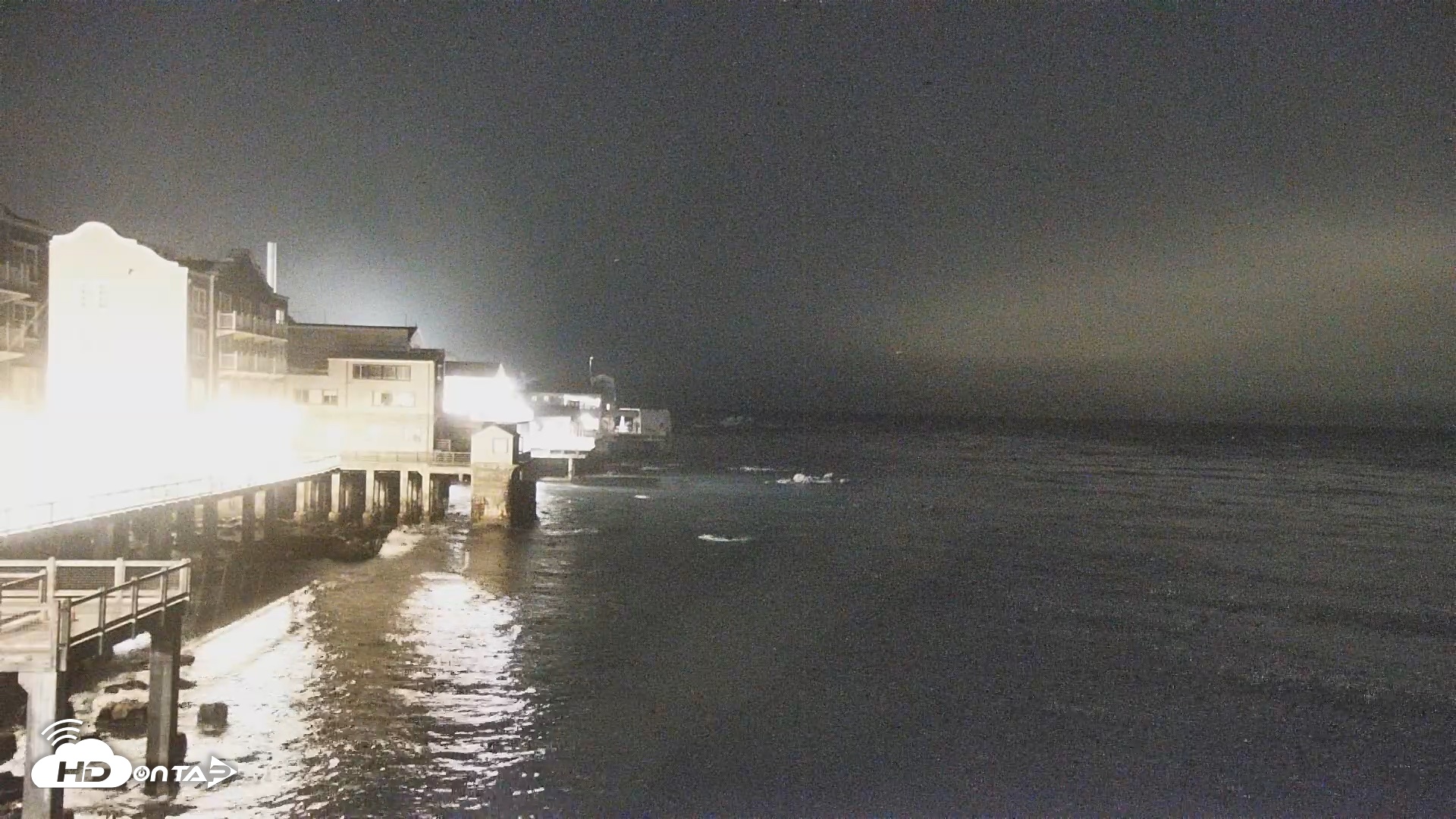 Snapshot of Monterey Cannery Row Live Webcam taken Jun 7, 2026, 10:47pm PDT