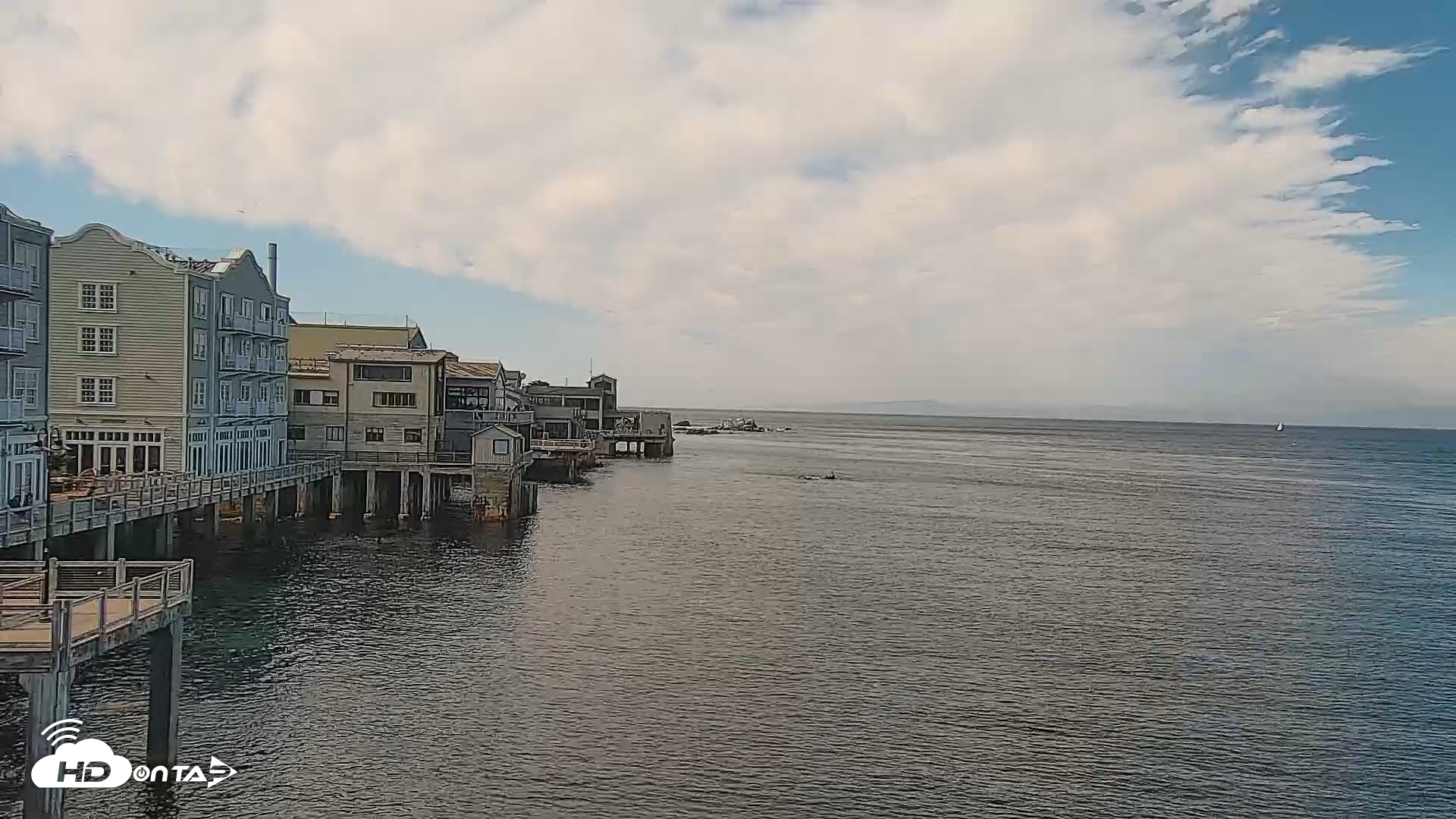 Snapshot of Monterey Cannery Row Live Webcam taken Oct 4, 2026, 3:28pm PDT
