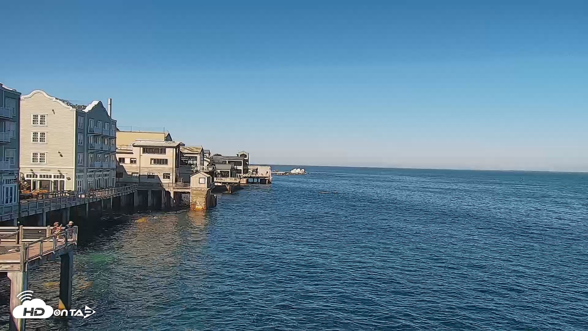 Snapshot of Monterey Cannery Row Live Webcam taken Oct 15, 2026, 12:51pm PDT