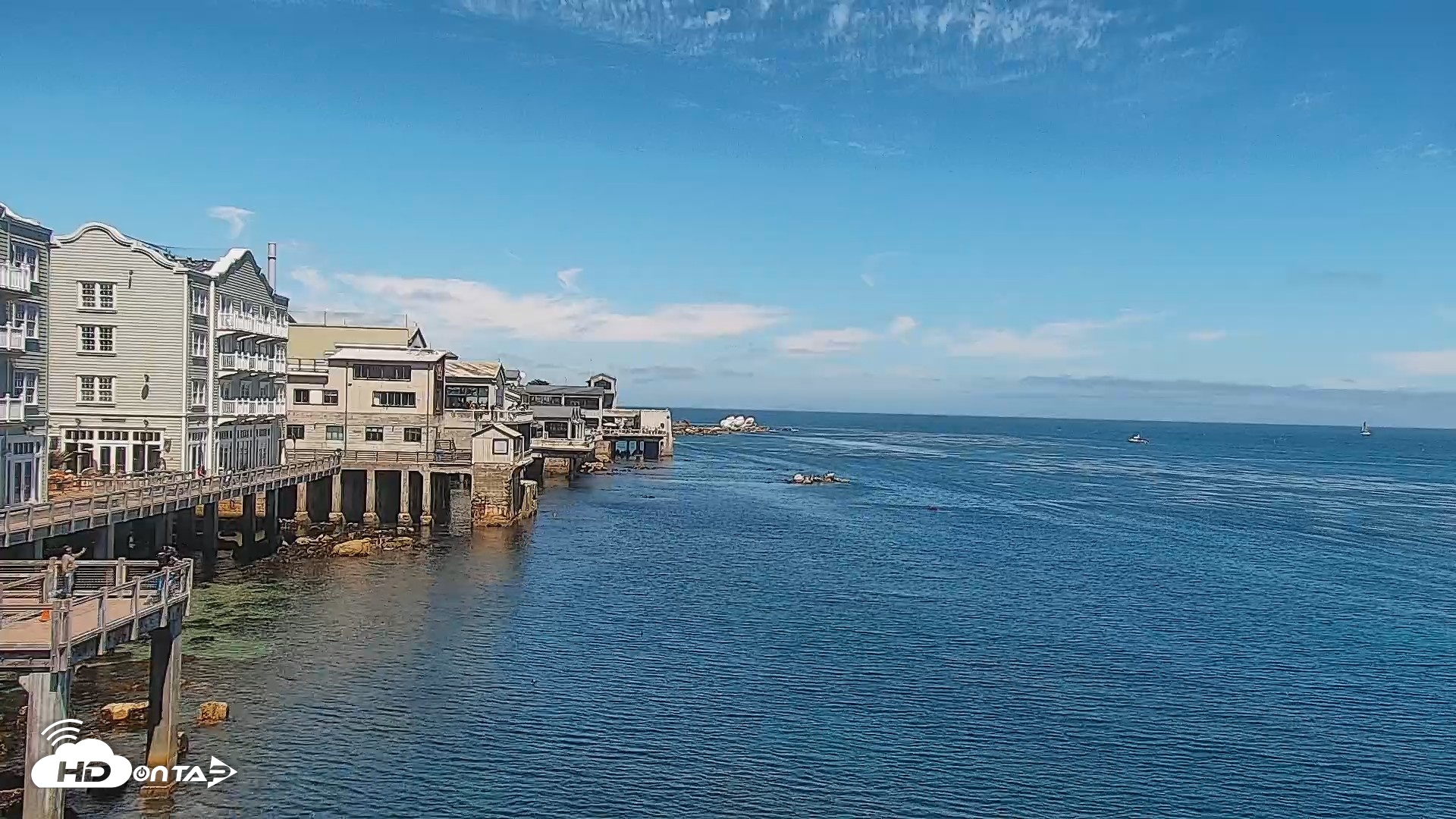 Snapshot of Monterey Cannery Row Live Webcam taken Jul 11, 2026, 11:52am PDT