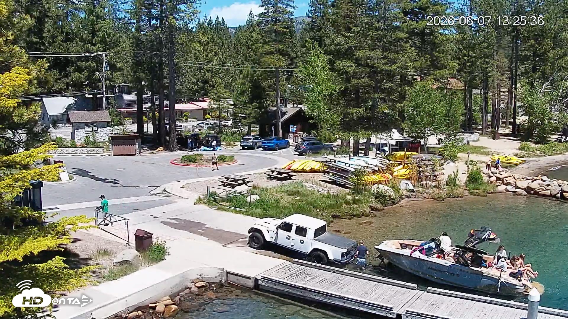Snapshot of Tahoe Vista Lake Tahoe Live Webcam taken Jun 7, 2026, 1:27pm PDT