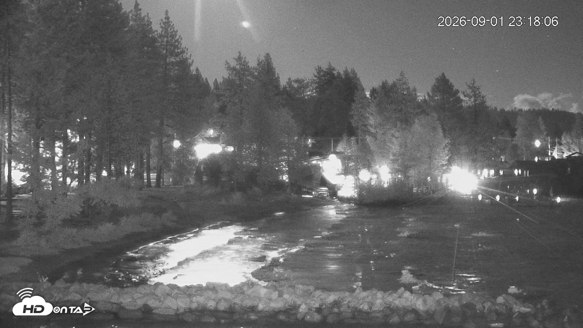 Snapshot of Tahoe Vista Lake Tahoe Live Webcam taken Sep 1, 2026, 11:19pm PDT