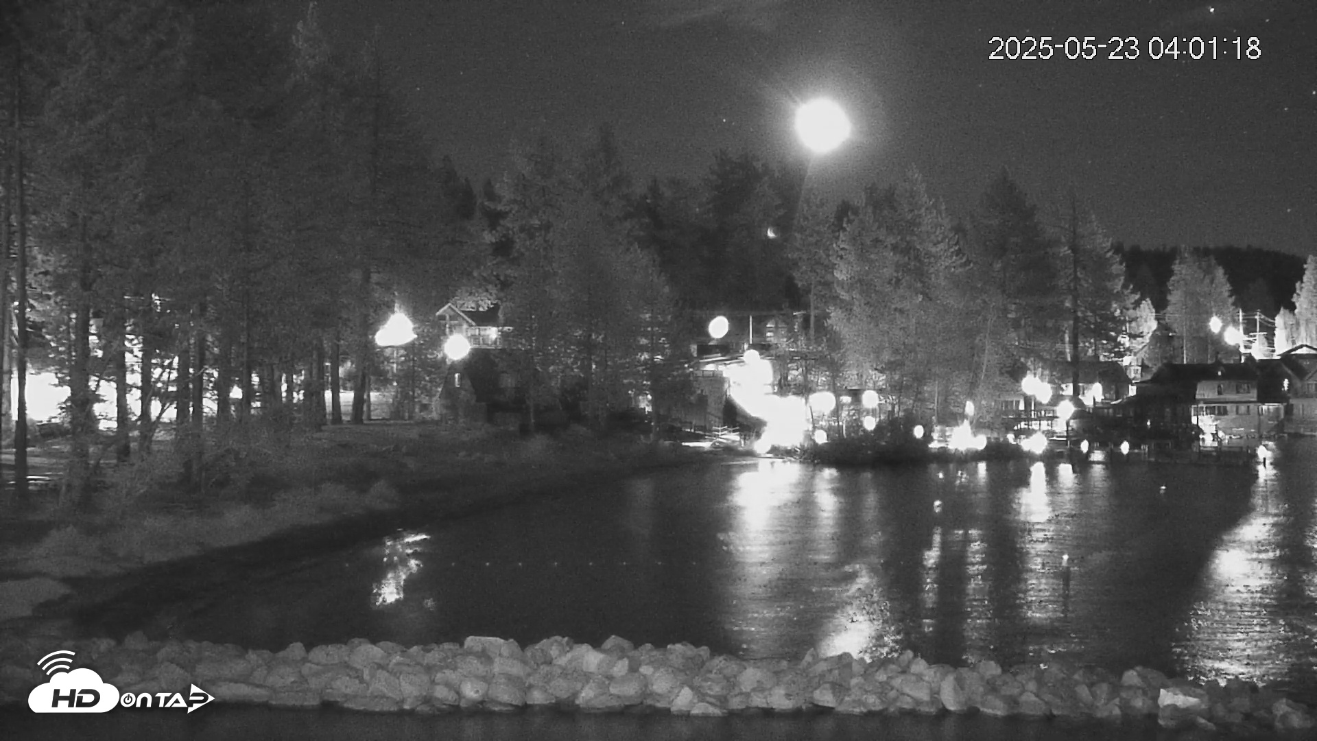 Snapshot of Tahoe Vista Lake Tahoe Live Webcam taken May 23, 2025, 4:02am PDT